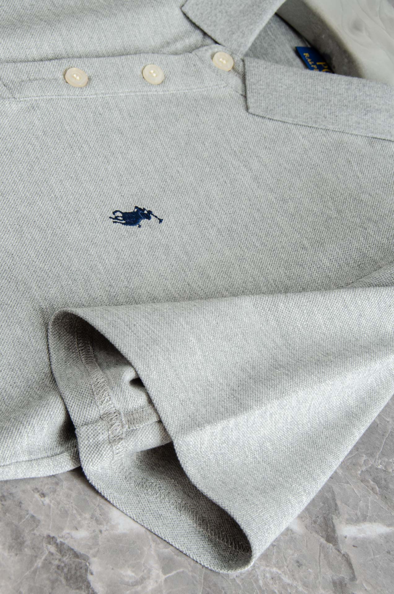 Polo2025SS客供精梳棉+再生纤维素纤维网眼珠地丝光处理丝滑透气凉爽定织翻领男士商务休闲短袖POL