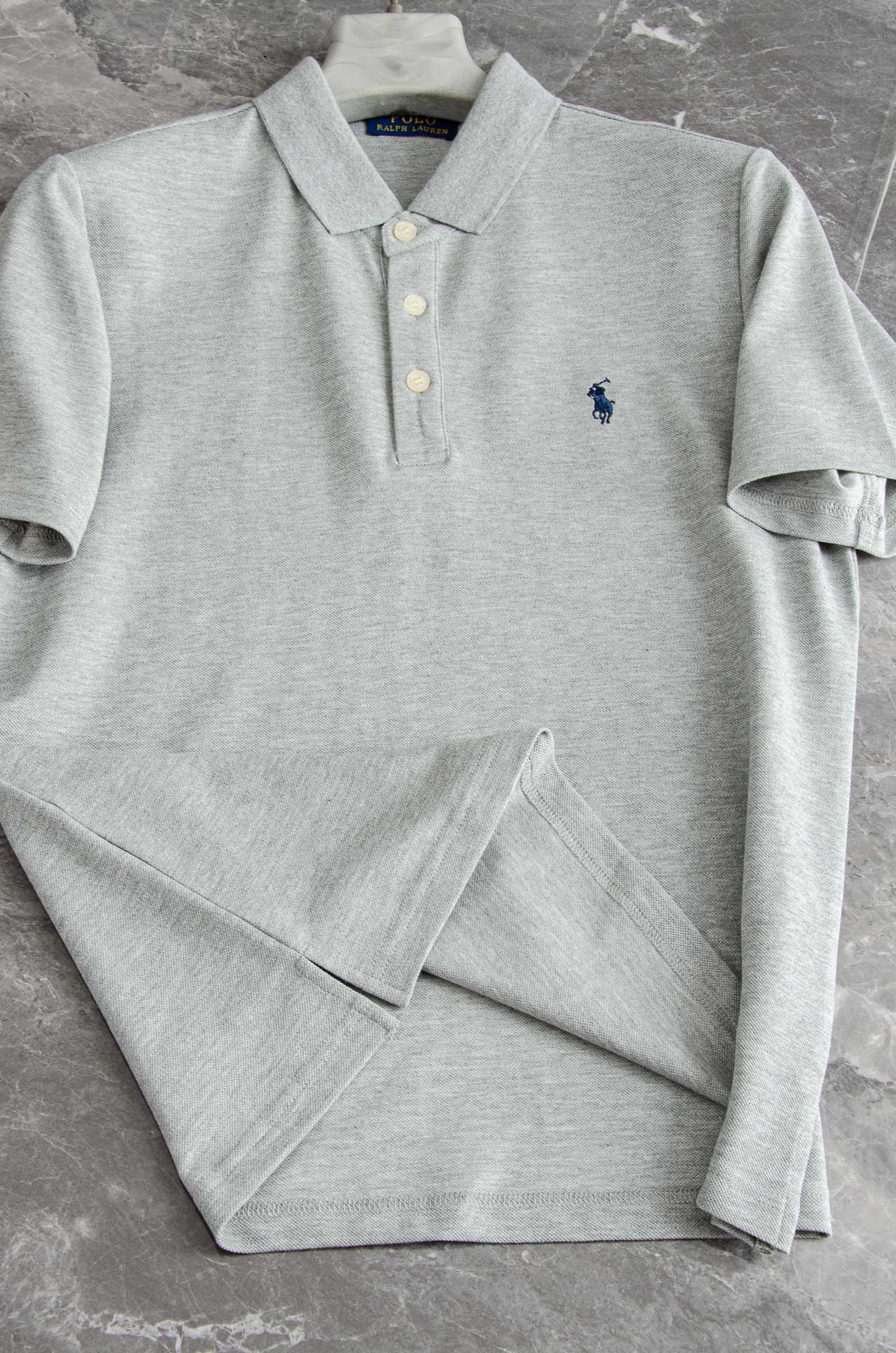 Polo2025SS客供精梳棉+再生纤维素纤维网眼珠地丝光处理丝滑透气凉爽定织翻领男士商务休闲短袖POL