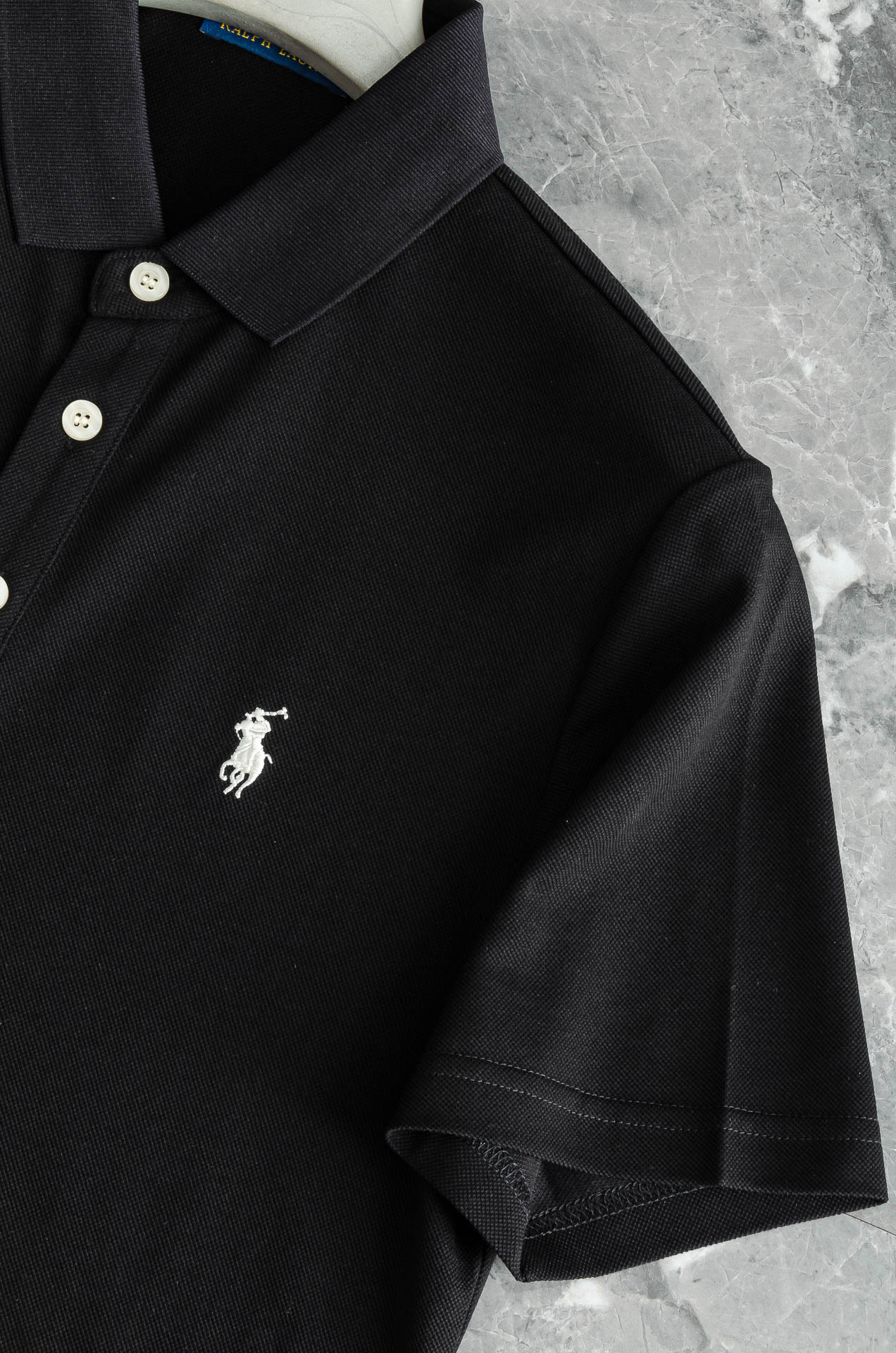 High-Quality Custom Polo Shirt with Regenerative Cellulose Fiber for Men - 图片 6