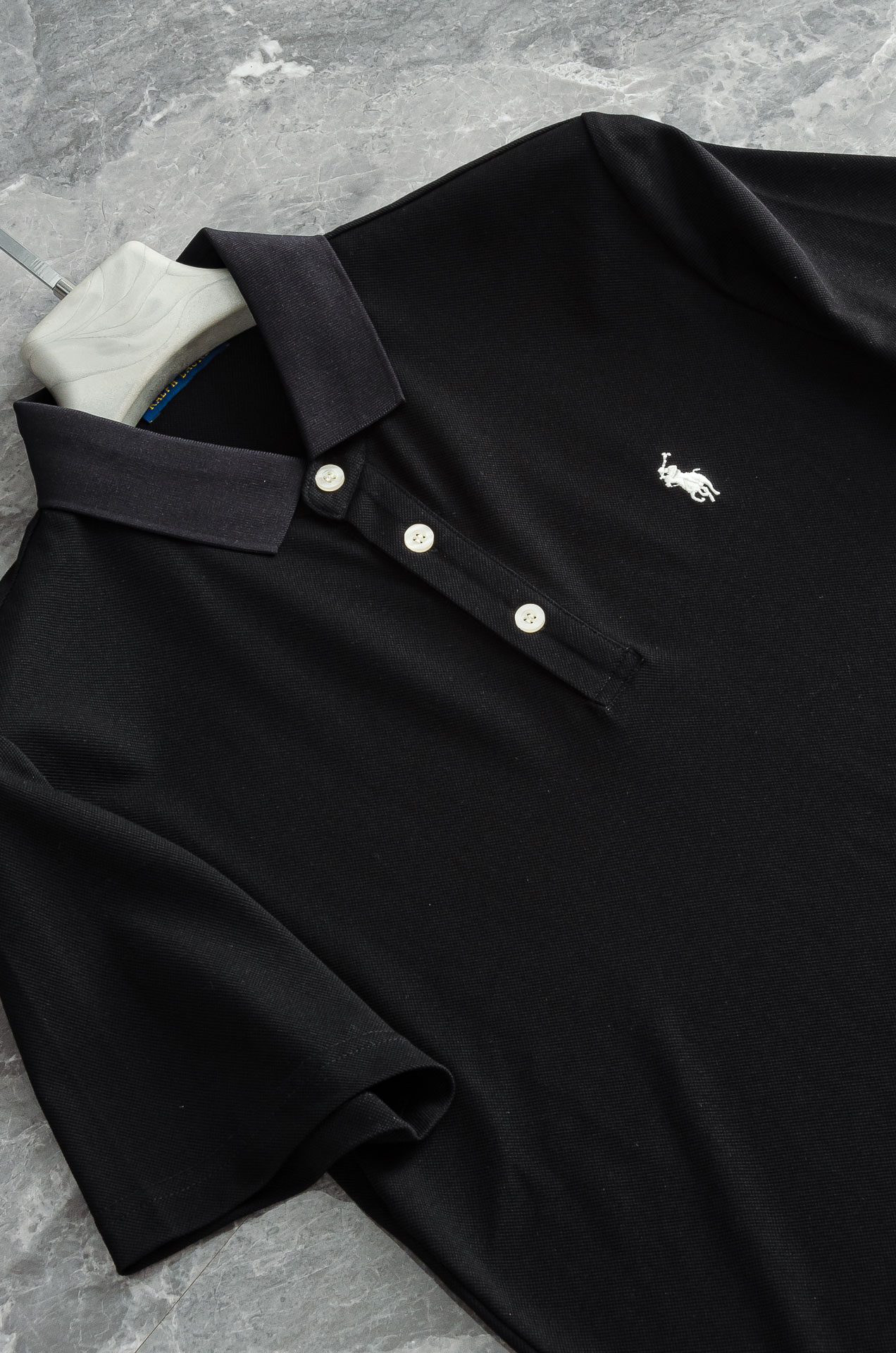 High-Quality Custom Polo Shirt with Regenerative Cellulose Fiber for Men - 图片 3