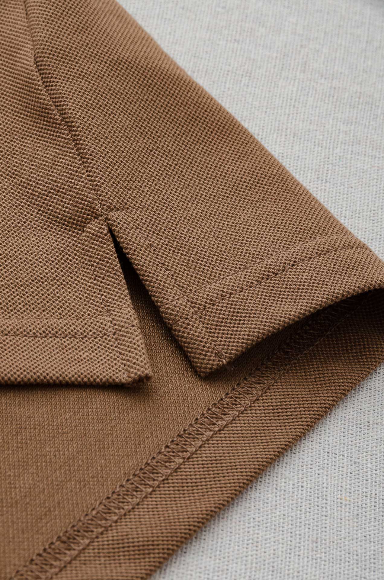 Burberry 巴宝莉2026SS客供精梳棉+再生纤维素纤维网眼珠地丝光处理丝滑透气凉爽定织翻领男士商