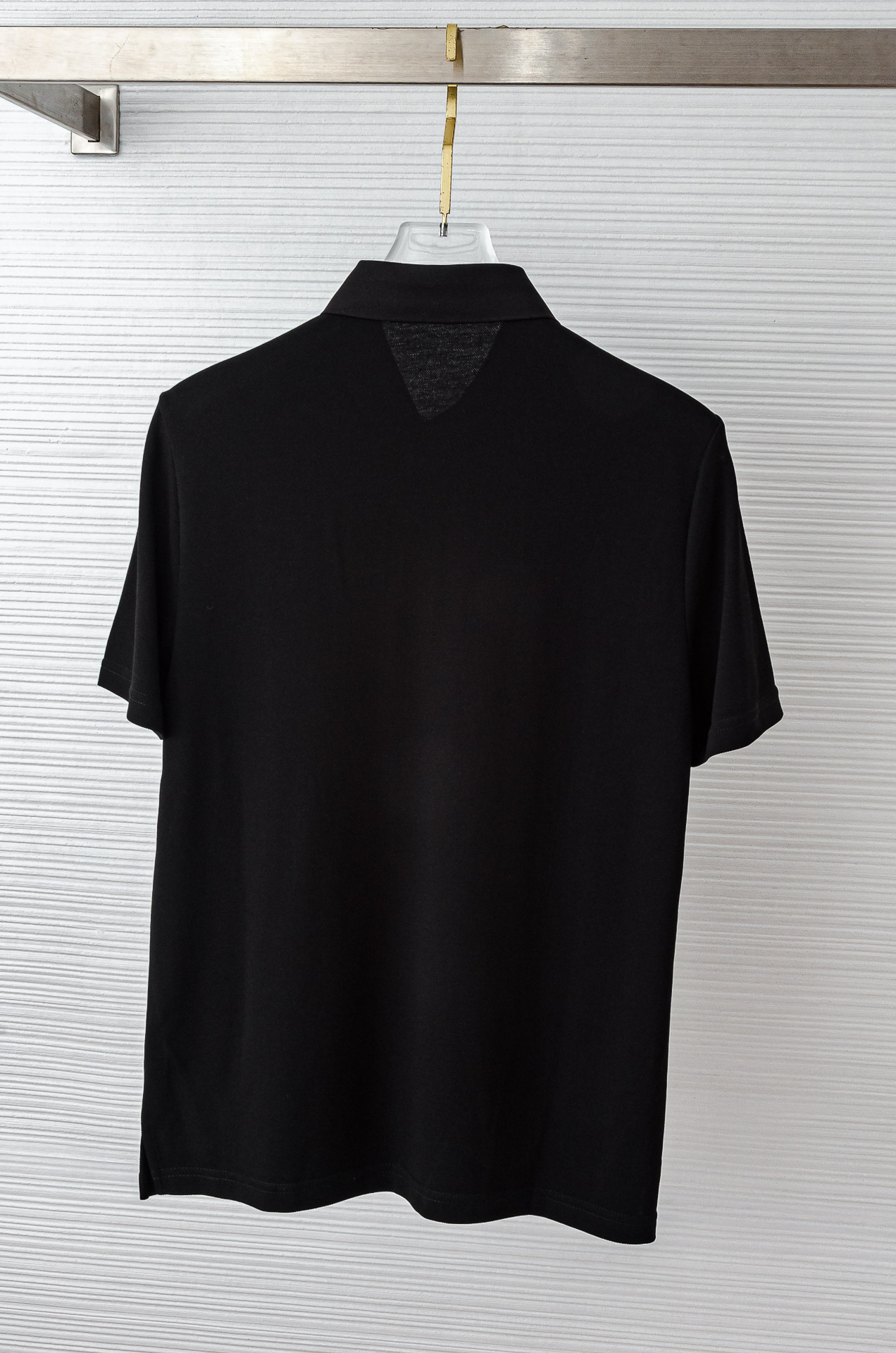 Burberry 巴宝莉2026SS客供精梳棉+再生纤维素纤维网眼珠地丝光处理丝滑透气凉爽定织翻领男士商