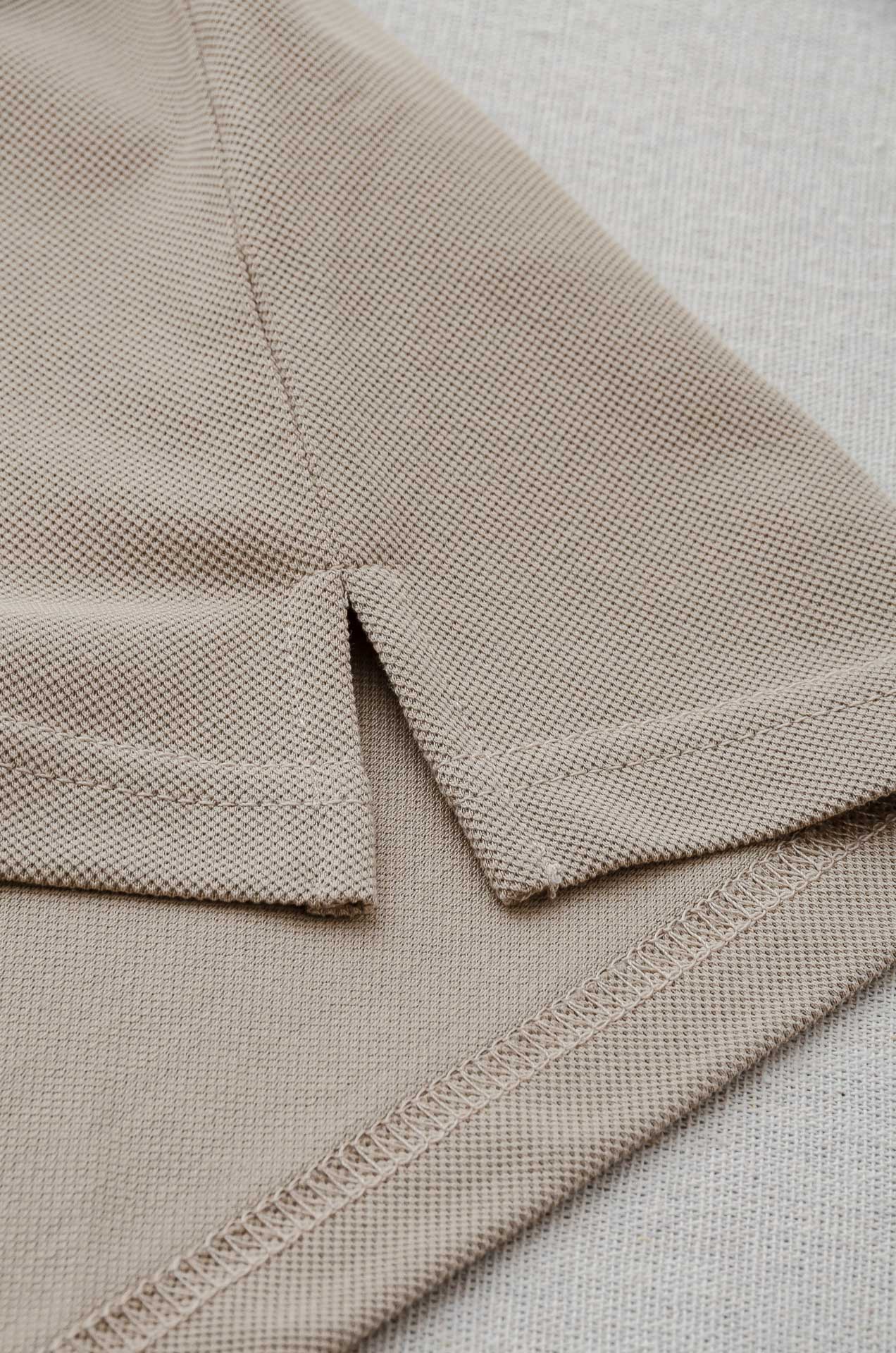 Burberry 巴宝莉2026SS客供精梳棉+再生纤维素纤维网眼珠地丝光处理丝滑透气凉爽定织翻领男士商