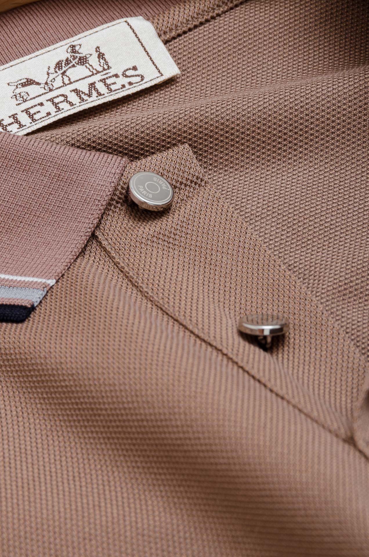 ☀☀HERMES2025SS春夏新款网眼珠地Polo衫，男士翻领商务休闲短袖Polo衫！商务休闲皆宜的百