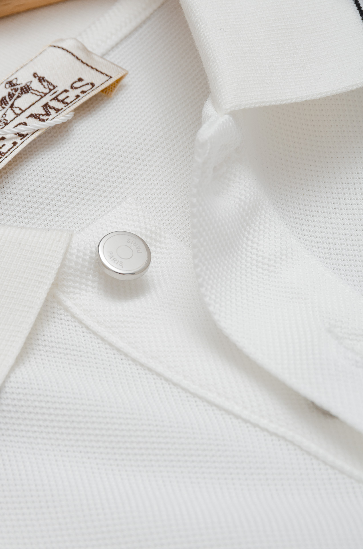 ☀☀HERMES2025SS春夏新款网眼珠地Polo衫，男士翻领商务休闲短袖Polo衫！商务休闲皆宜的百