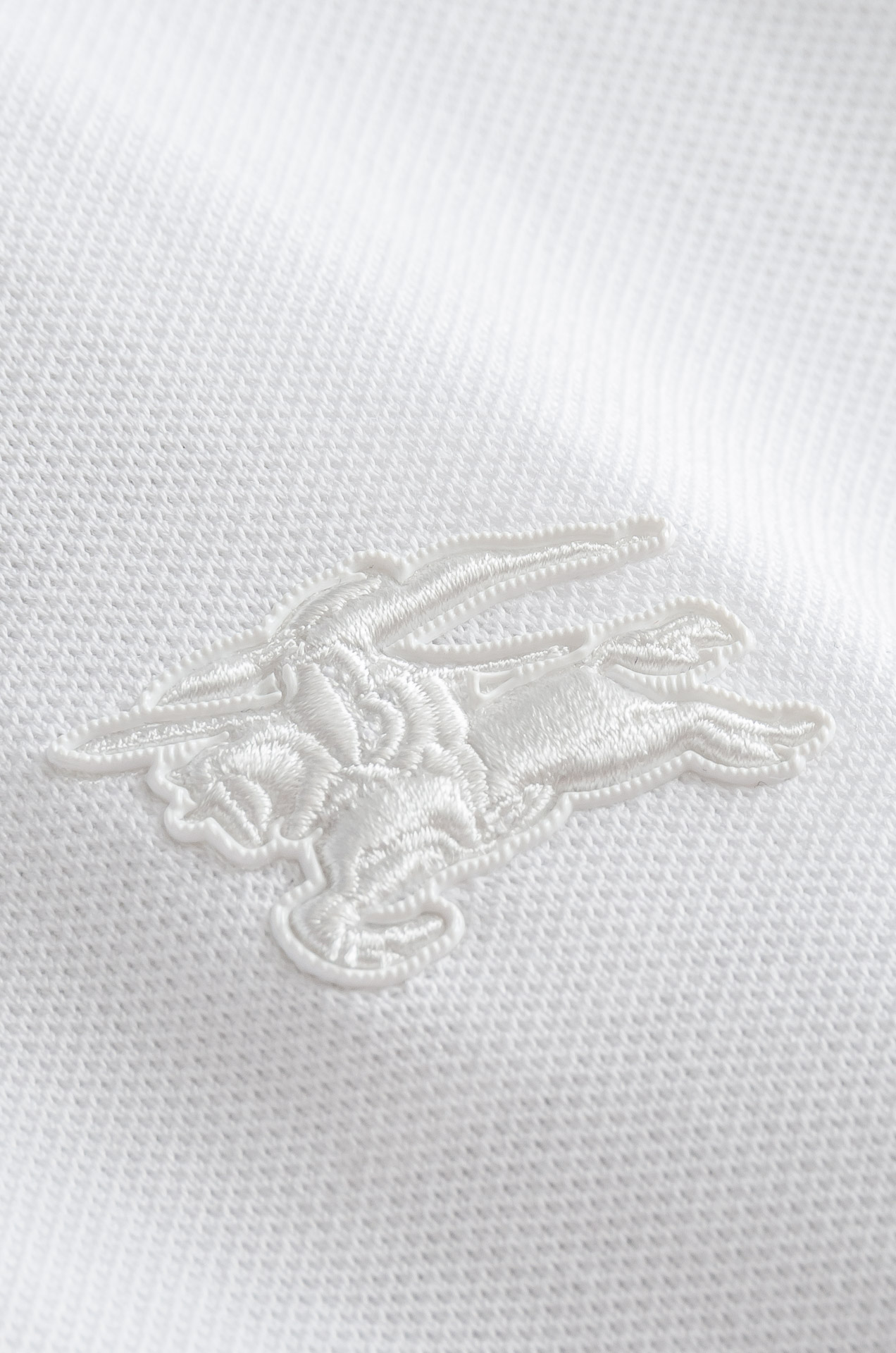 BURBER*RY 巴宝莉25SS春夏新款网眼珠地液氨处理工艺Polo衫，男士经典条纹撞色翻领商务休闲短