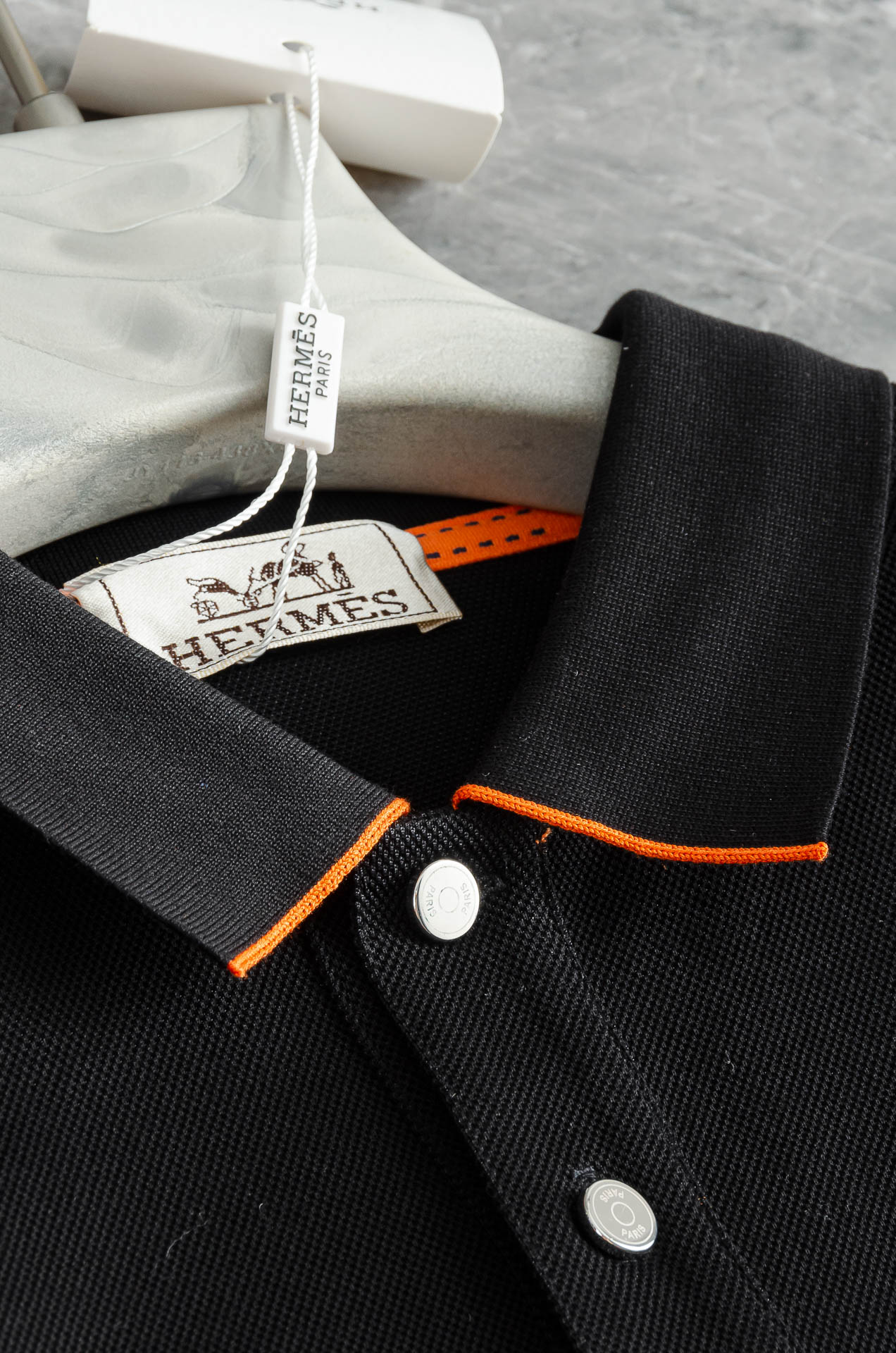 HER#MES2025SS春夏新款网眼珠地Polo衫，男士翻领商务休闲短袖Polo衫！商务休闲皆宜的百搭