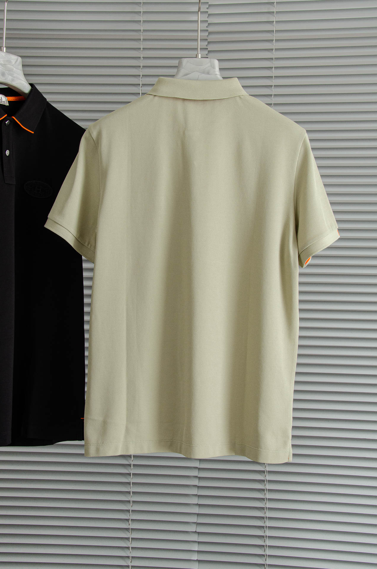 HER#MES2025SS春夏新款网眼珠地Polo衫，男士翻领商务休闲短袖Polo衫！商务休闲皆宜的百搭