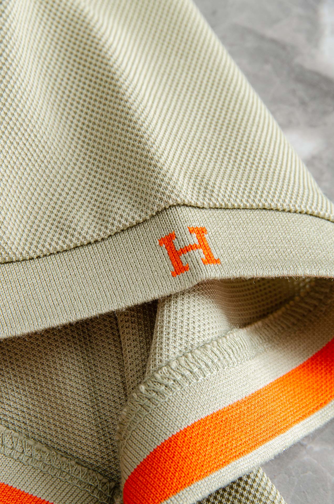 HER#MES2025SS春夏新款网眼珠地Polo衫，男士翻领商务休闲短袖Polo衫！商务休闲皆宜的百搭