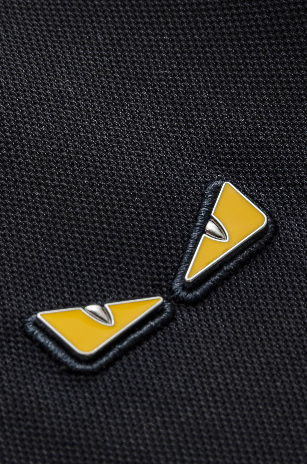 Fendi2025SS春夏新款网眼珠地Polo衫，男士翻领商务休闲短袖Polo衫！商务休闲皆宜的百搭款式