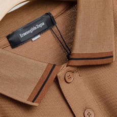 ☀️☀️Zegna 杰尼亚2025SS六角蜂窝状珠地纹路肌理进口Pima匹马长绒棉(棉中贵族)定织罗纹领 ☀️☀️Zegna 杰尼亚2025SS六角蜂窝状珠地纹路肌理进口Pima匹马长绒棉(棉中贵族)定织罗纹领