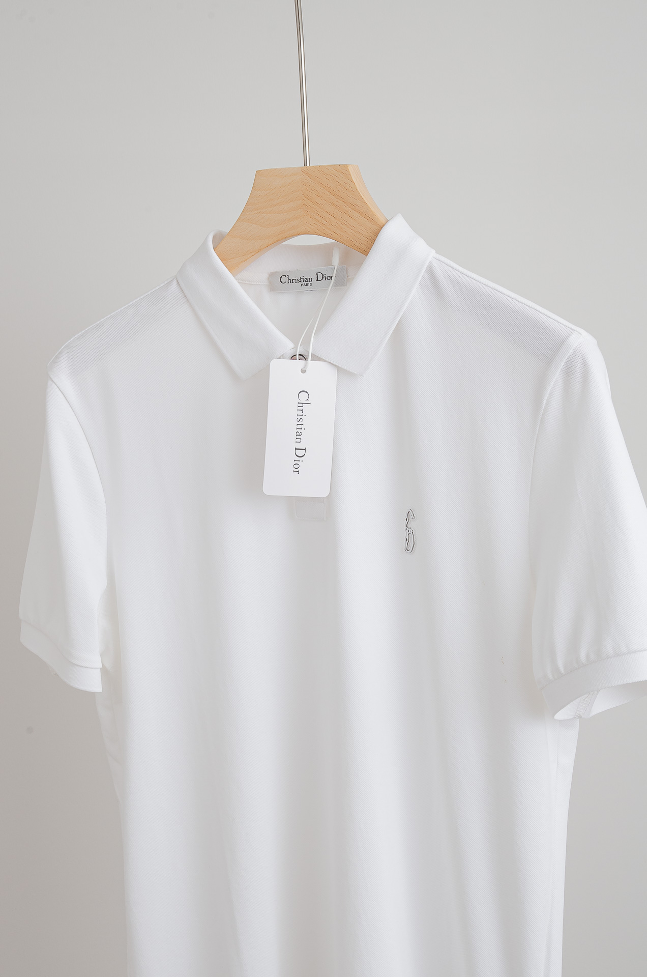 ☀️☀️ 迪奥dior25SS春夏新款网眼珠地液氨处理工艺Polo衫，男士经典条纹撞色翻领商务休闲短袖P