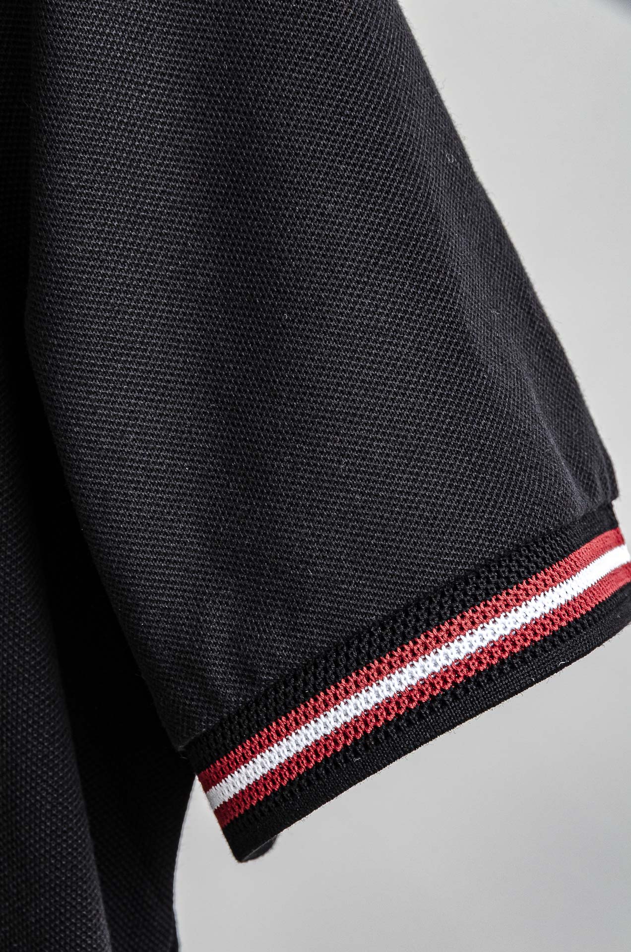 ☀️☀️ BALLY 巴利25SS春夏新款网眼珠地液氨处理工艺Polo衫，男士经典条纹撞色翻领商务休闲短