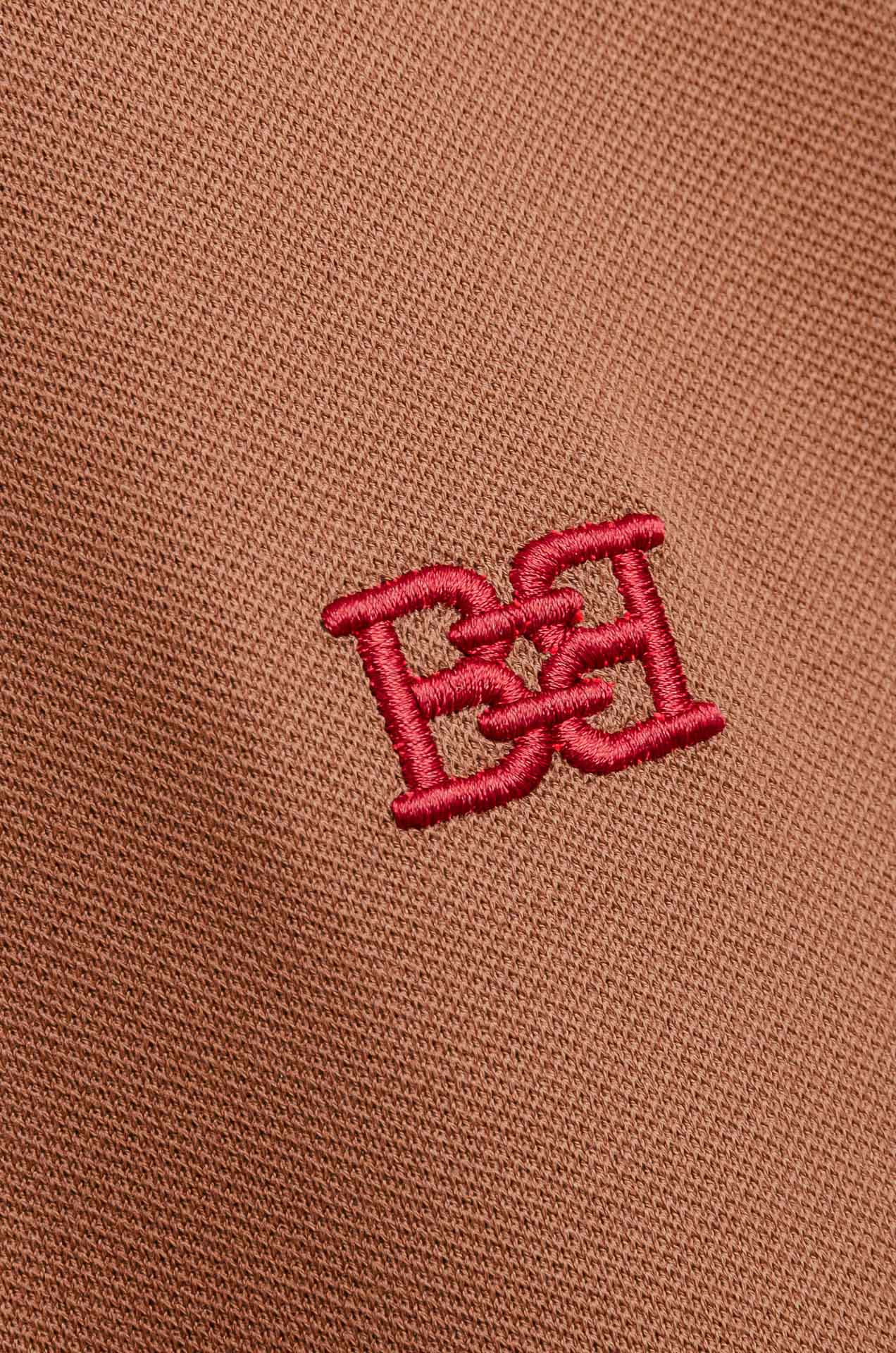 ☀️☀️ BALLY 巴利25SS春夏新款网眼珠地液氨处理工艺Polo衫，男士经典条纹撞色翻领商务休闲短