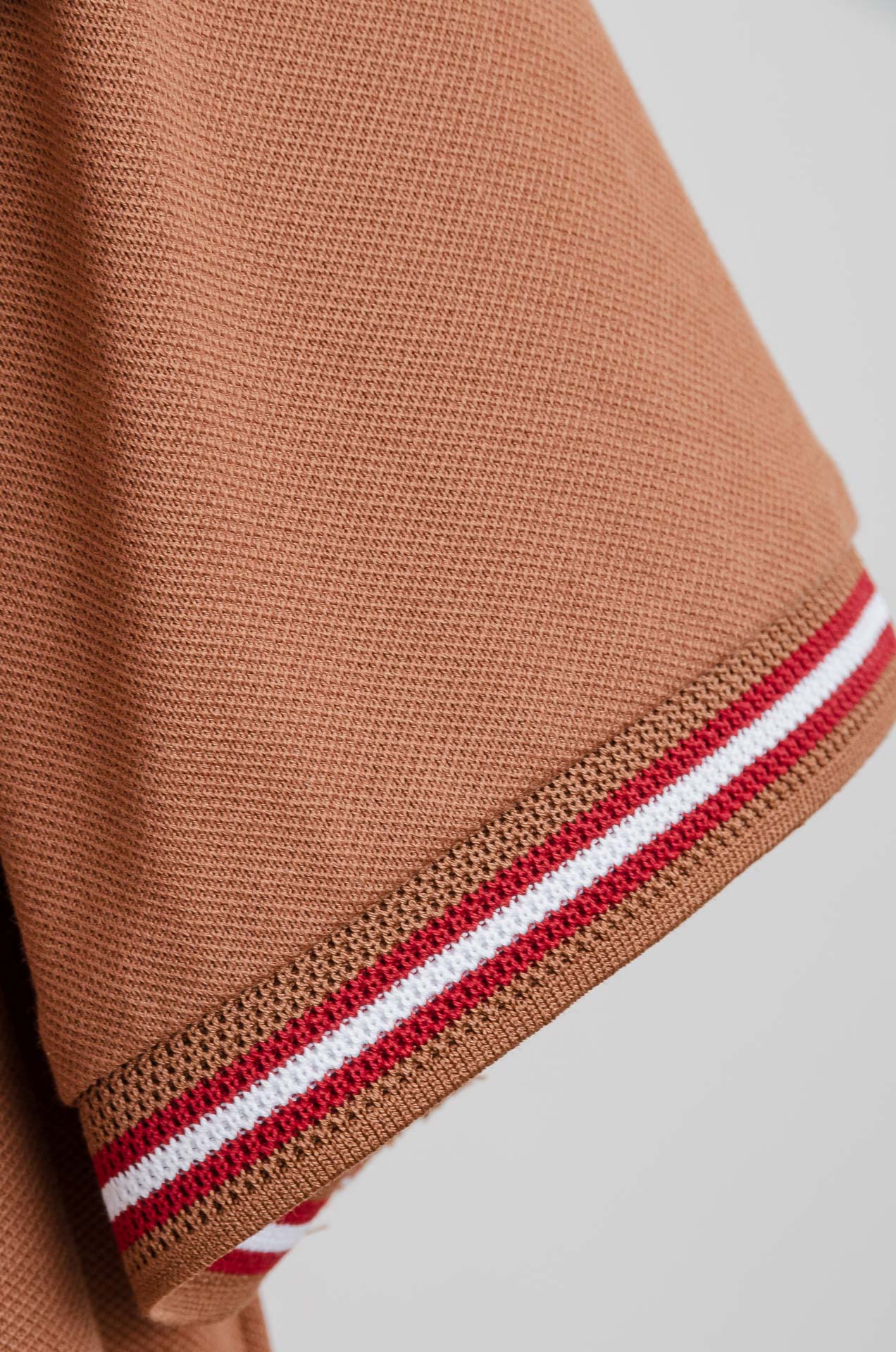 ☀️☀️ BALLY 巴利25SS春夏新款网眼珠地液氨处理工艺Polo衫，男士经典条纹撞色翻领商务休闲短