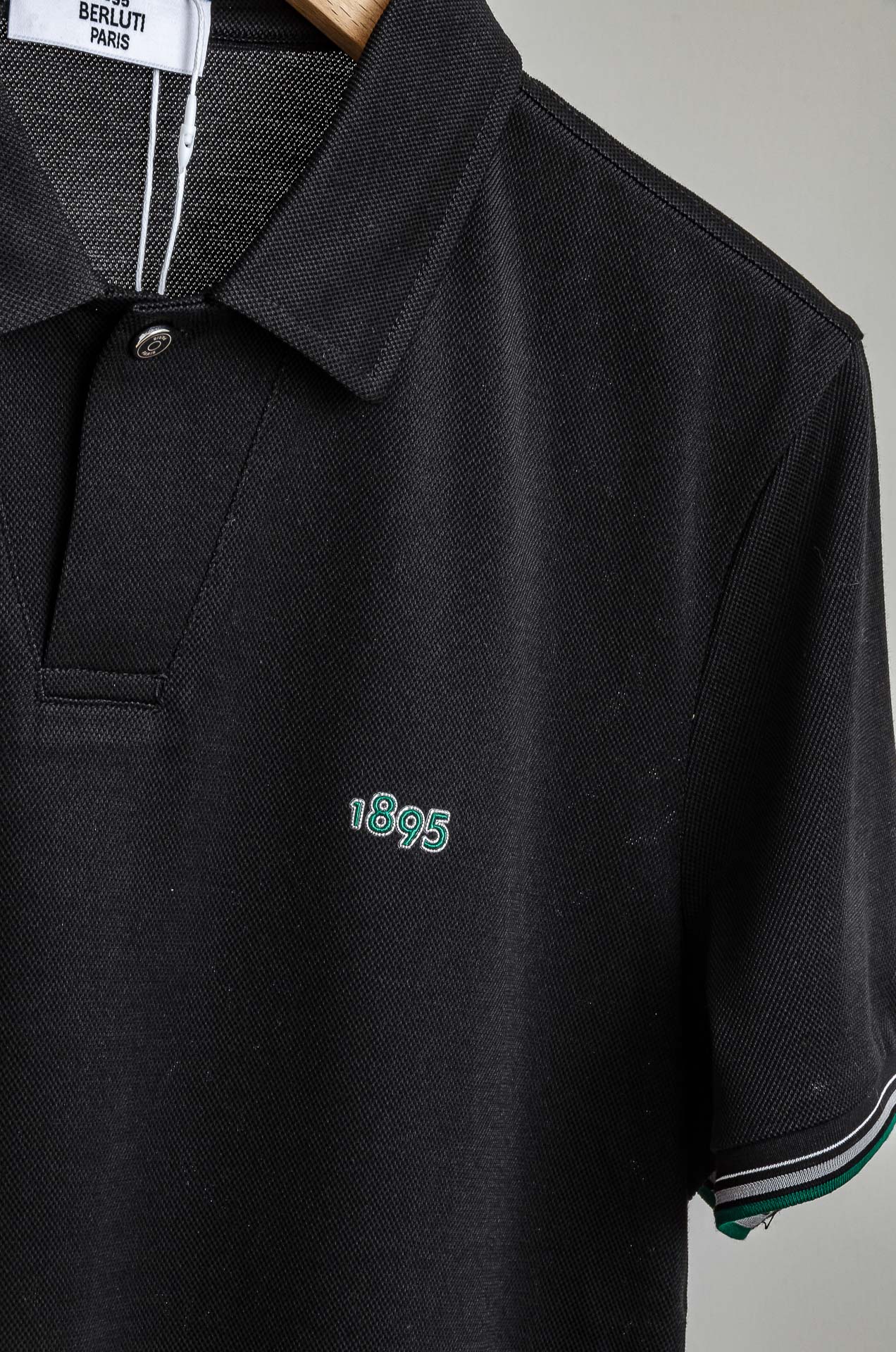 ☀️☀️BERLUTI 1895 2025SS春夏新款网眼珠地Polo衫，男士翻领商务休闲短袖Polo衫