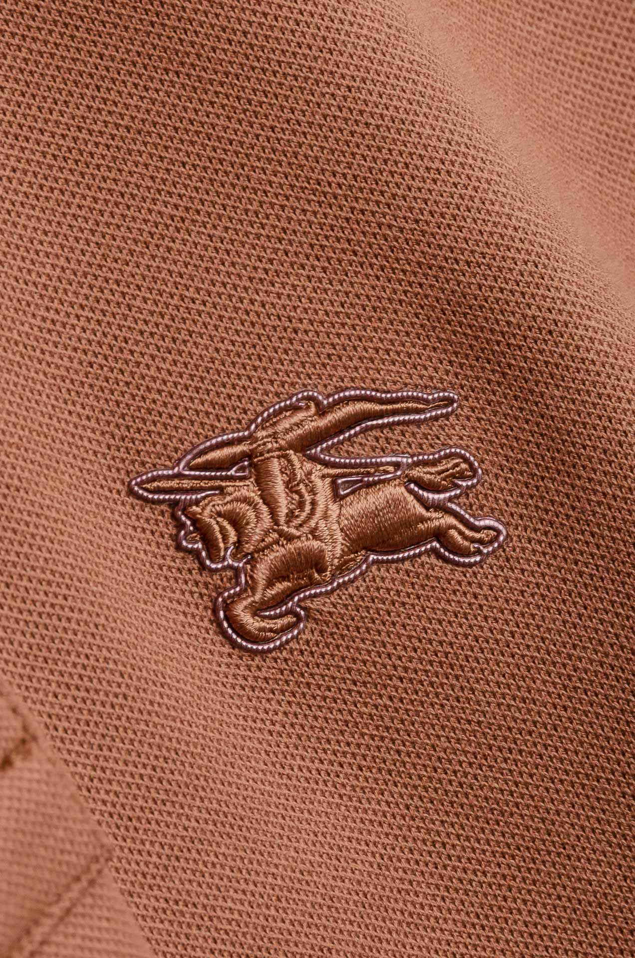 ☀️☀️ BURBERRY 巴宝莉25SS春夏新款网眼珠地液氨处理工艺Polo衫，男士经典条纹撞色翻领商