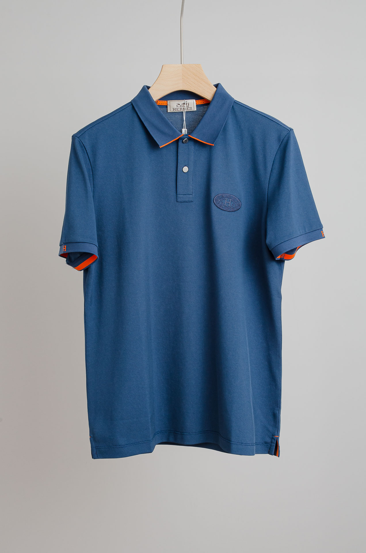 ☀️☀️HERMES爱马仕 2025SS春夏新款网眼珠地Polo衫，男士翻领商务休闲短袖Polo衫！商务