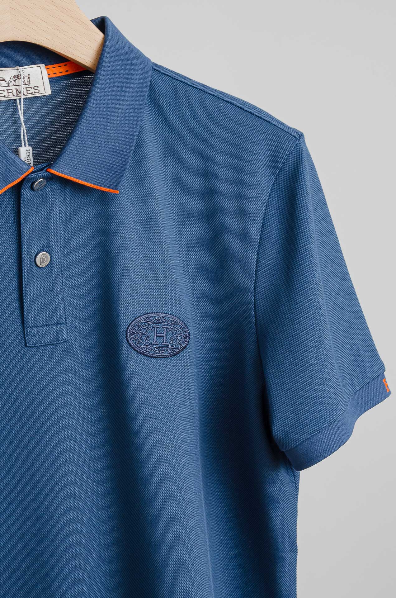 ☀️☀️HERMES爱马仕 2025SS春夏新款网眼珠地Polo衫，男士翻领商务休闲短袖Polo衫！商务