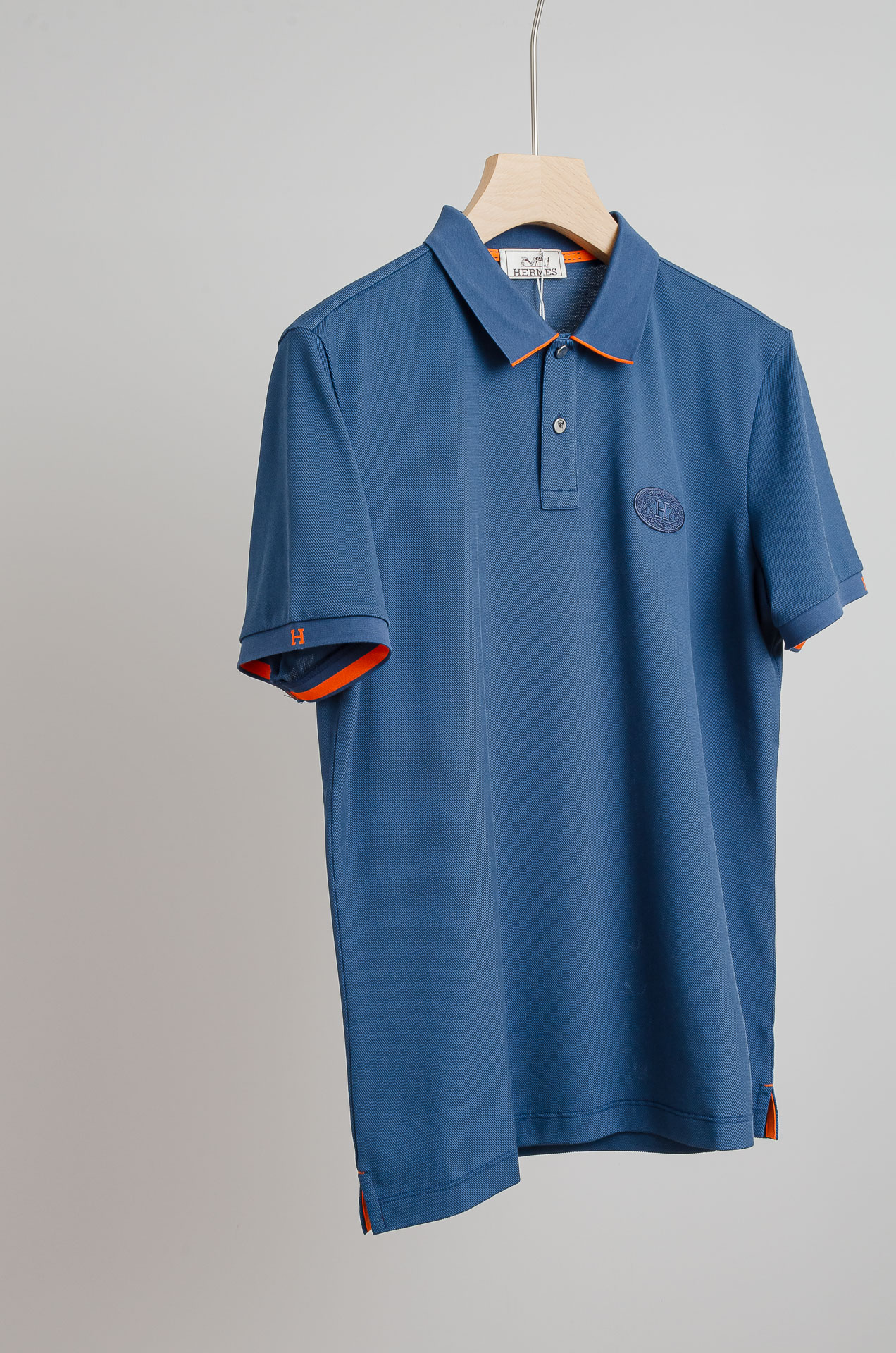 ☀️☀️HERMES爱马仕 2025SS春夏新款网眼珠地Polo衫，男士翻领商务休闲短袖Polo衫！商务