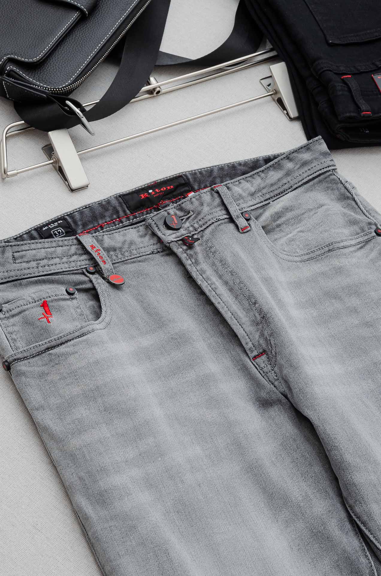 Kit on 男士时装款商务休闲丹宁牛仔裤最新出品，巴黎秀场演绎款！！高端奢华且非常牛掰的一款丹宁裤装，