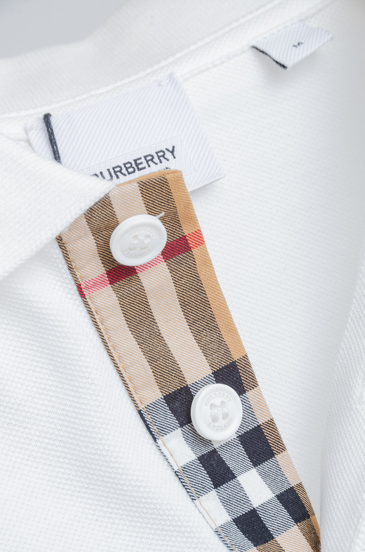 🧨 ☀️☀️ Burberry2026//男士商务休闲纯色翻领短袖POLO衫#客供进口100%珠地棉面料