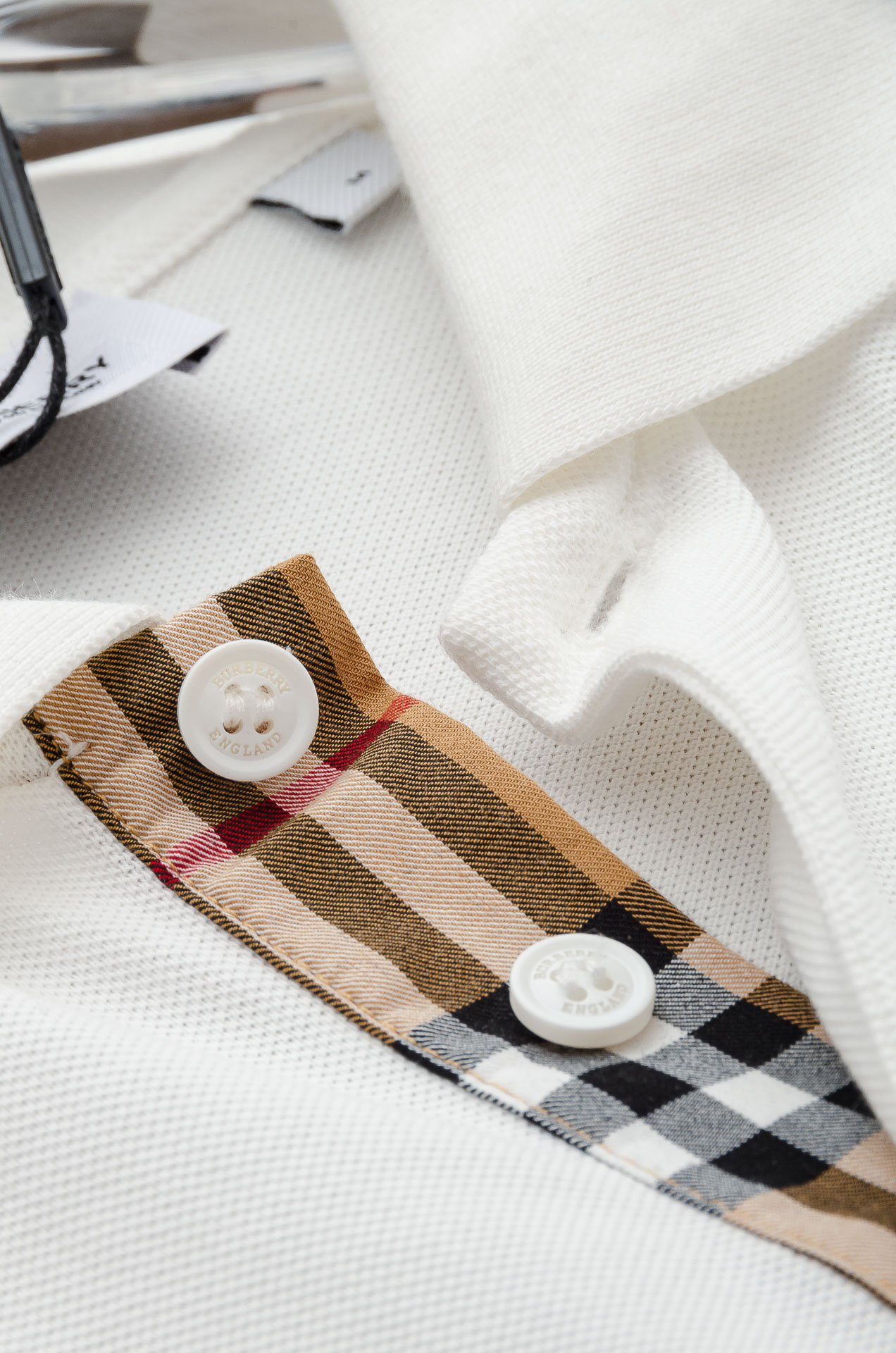 Burberry2026男士商务休闲纯色翻领短袖POLO衫#客供进口100%珠地棉面料，甄选上等长绒棉花