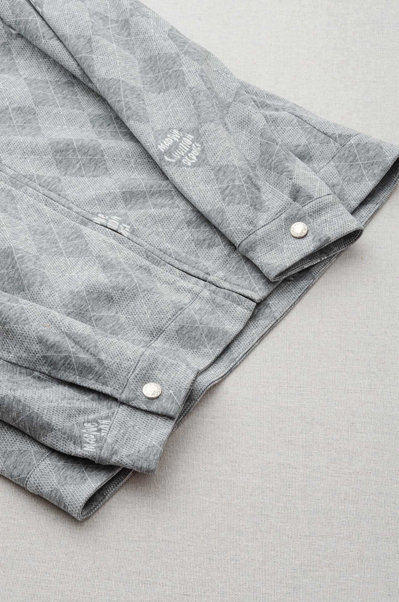 LV 2025FW最新棋盘格男士翻领夹克外套#这个季节适合各种穿搭，让您在享受时尚的同时，也能感受到温暖