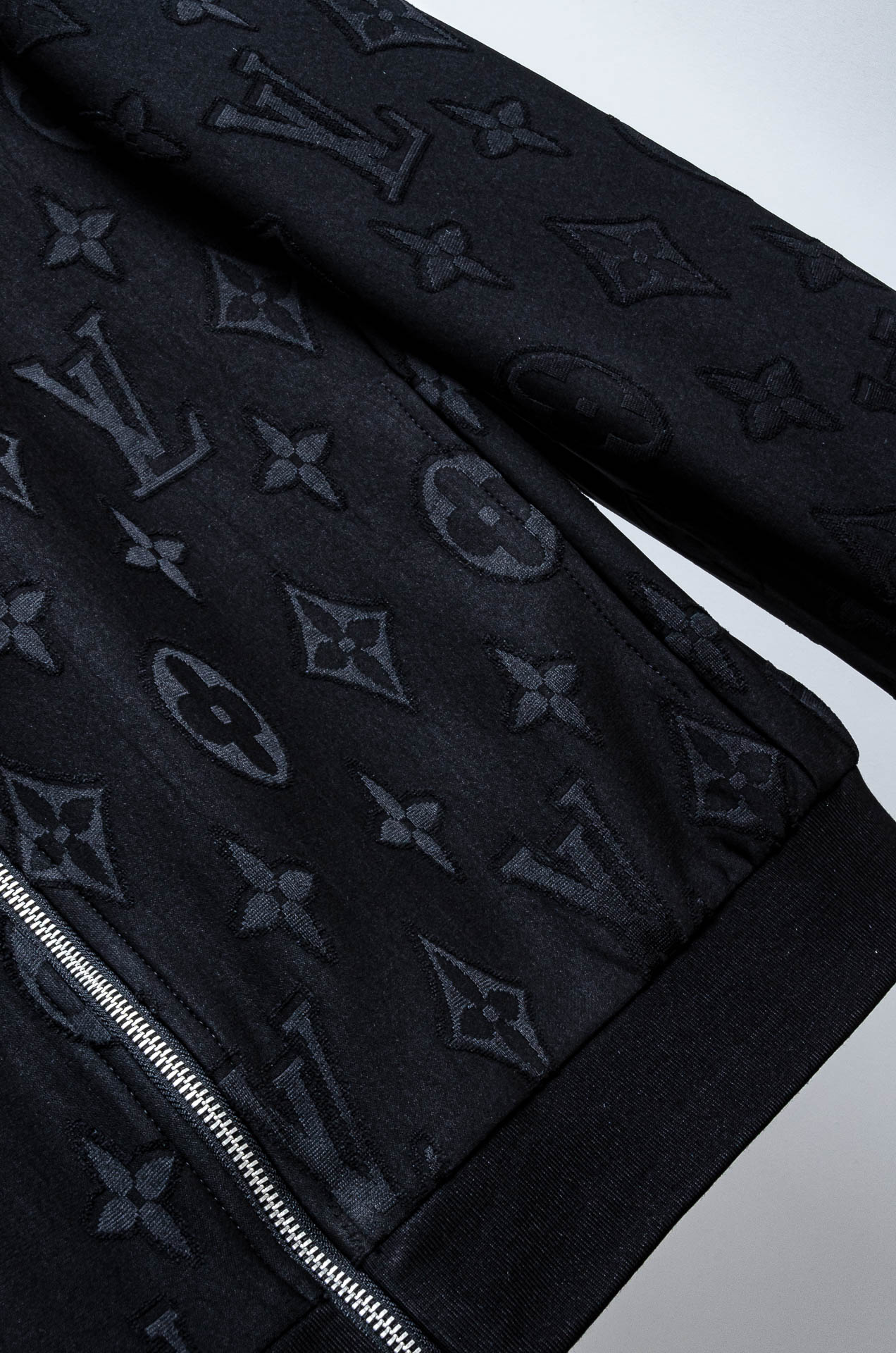 ☀️☀️ Lv 2025FW满幅提花时尚休闲夹克外套#以其独特的设计风格，瞬间提升了整体的时尚感。的立领