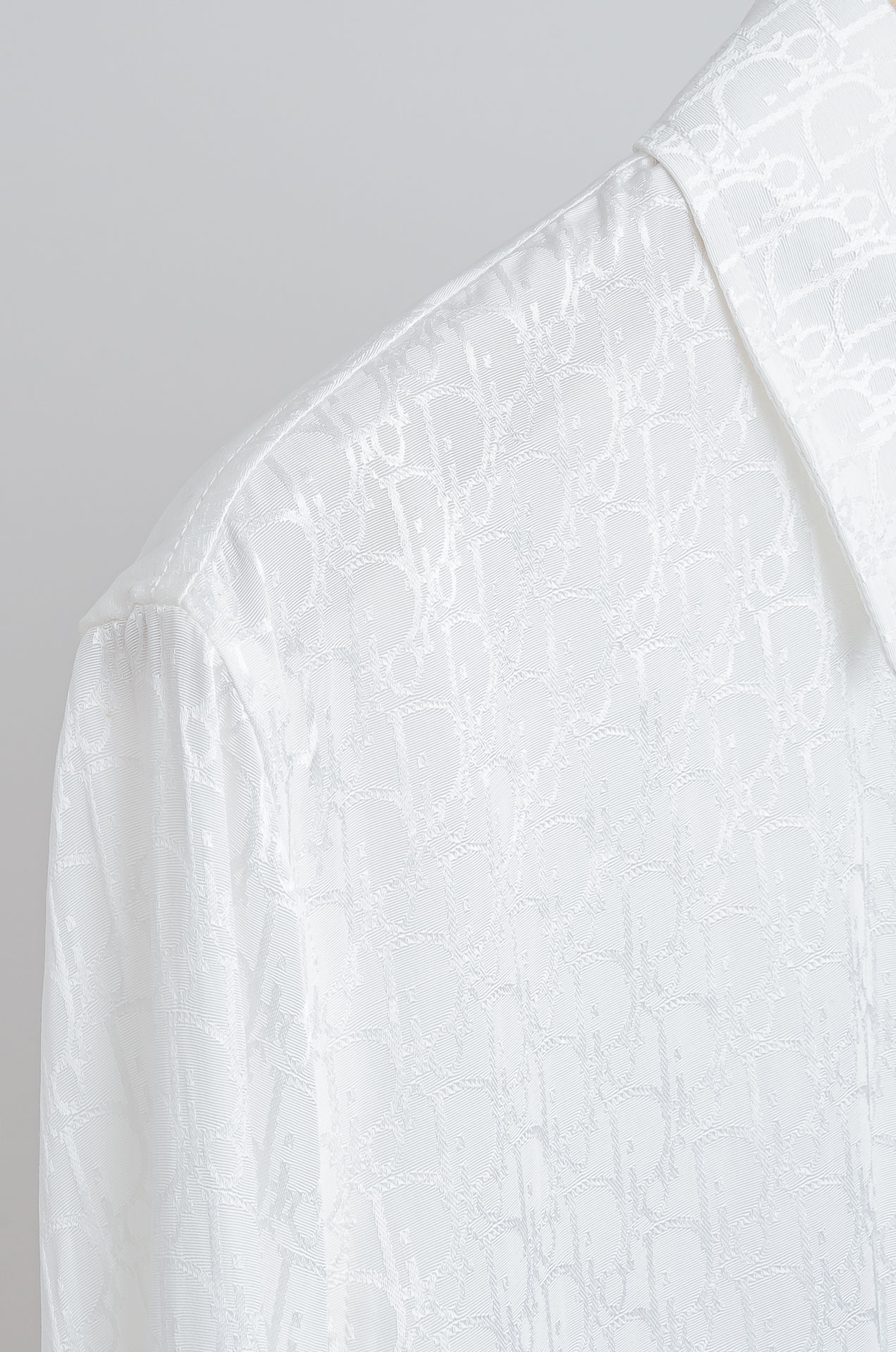 ☀️☀️迪奥dior26新款满幅提花衬衣 #都市简约个性高级风，经典全景提花字母图案设计!最新时尚潮流人