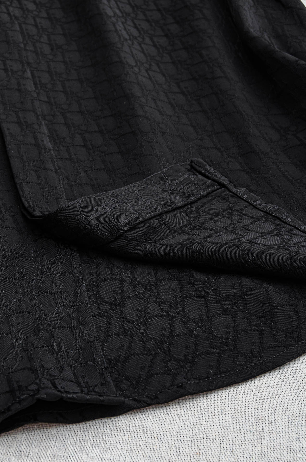 迪奥dior2025新款满幅提花衬衣 #都市简约个性高级风，经典全景提花字母图案设计!最新时尚潮流人气产