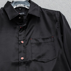 kiton2025新品 流光质感缎面面料,休闲定制纽扣免烫男士典雅纯色翻领长袖衬衫真的是秋季必备款了,抗 kiton2025新品 流光质感缎面面料,休闲定制纽扣免烫男士典雅纯色翻领长袖衬衫真的是秋季必备款了,抗