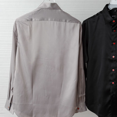 kiton2025新品 流光质感缎面面料,休闲定制纽扣免烫男士典雅纯色翻领长袖衬衫真的是秋季必备款了,抗 kiton2025新品 流光质感缎面面料,休闲定制纽扣免烫男士典雅纯色翻领长袖衬衫真的是秋季必备款了,抗