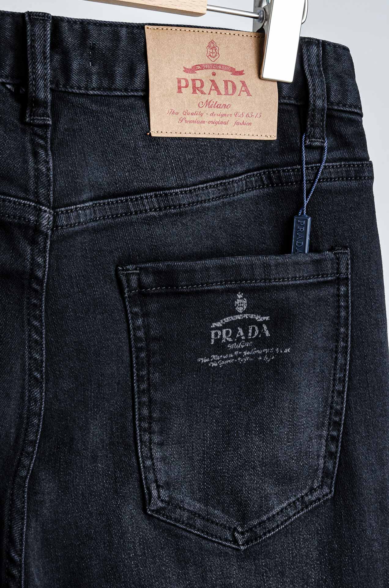 ☀️☀️Prada普拉达2026男士时尚直筒牛仔长裤！最新裤装单品奉献，所有品质控男粉必须入手的极品，这