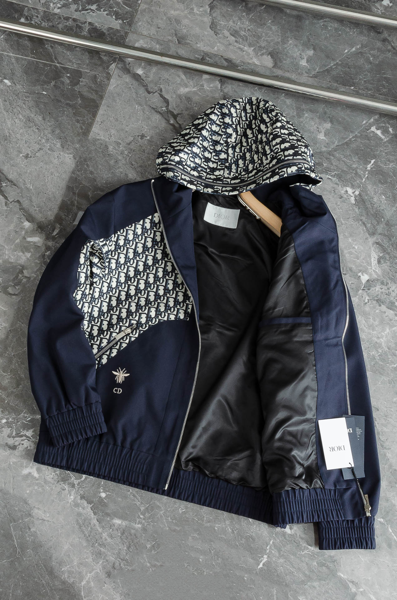 Dior Oblique Hooded Utility Vest迪奥经典老花夹克外套｜实用主义中的法式美