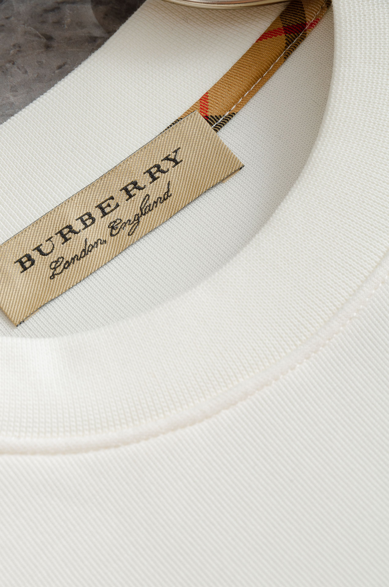 BURBERRY 2025FW新品 空气层肌理感客供进口舒适透气挺括版 拼皮料修饰拉链翻领长袖男士卫衣#