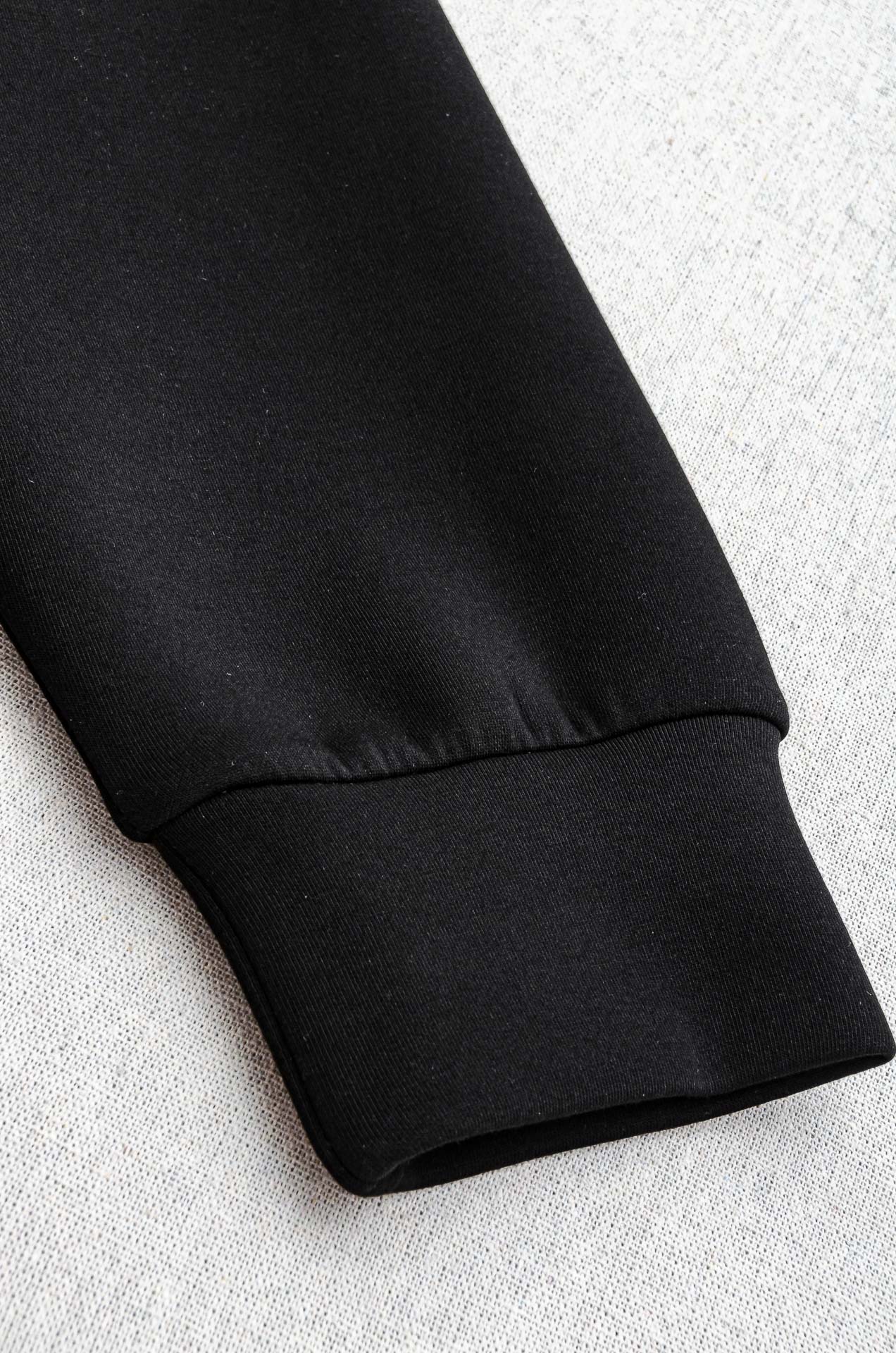 BURBERRY 2025FW新品 空气层肌理感客供进口舒适透气挺括版 拼皮料修饰拉链翻领长袖男士卫衣#