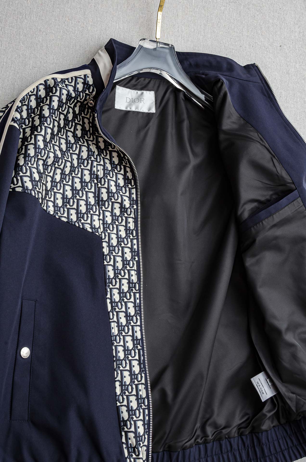 Dior Oblique Hooded Utility Vest迪奥经典老花夹克外套#这款外套以标志性的