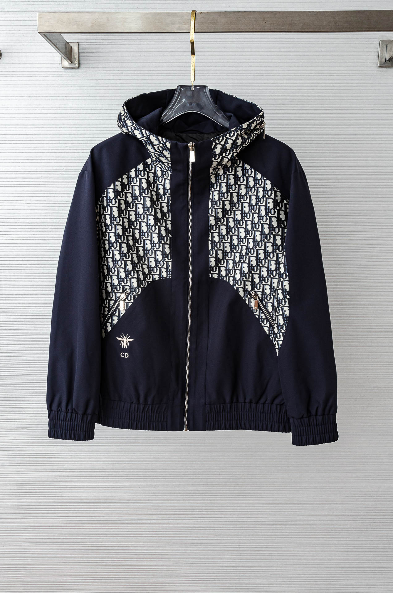 Dior Oblique Hooded Utility Vest迪奥经典老花夹克外套#这款外套以标志性的