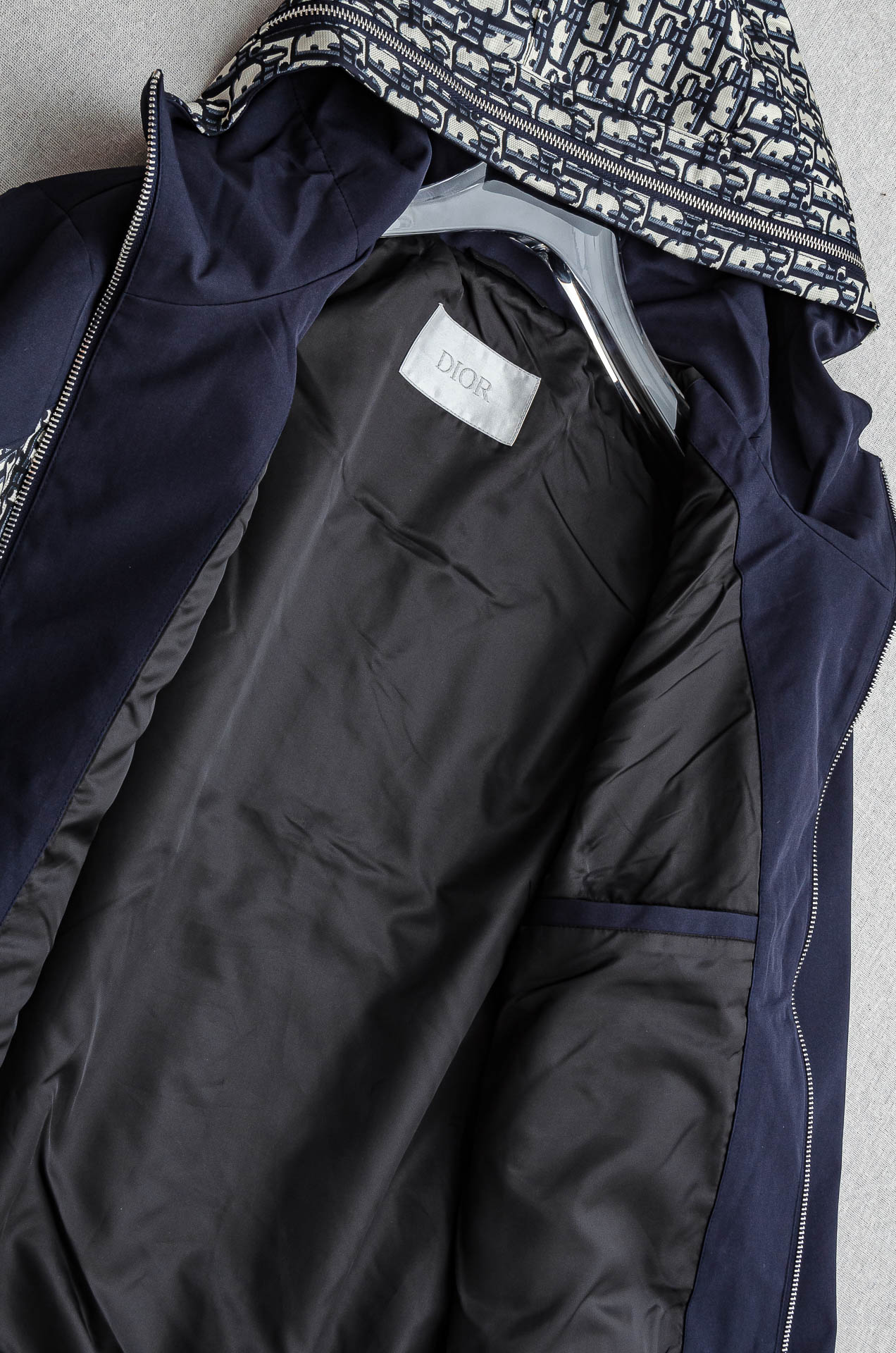 Dior Oblique Hooded Utility Vest迪奥经典老花夹克外套#这款外套以标志性的