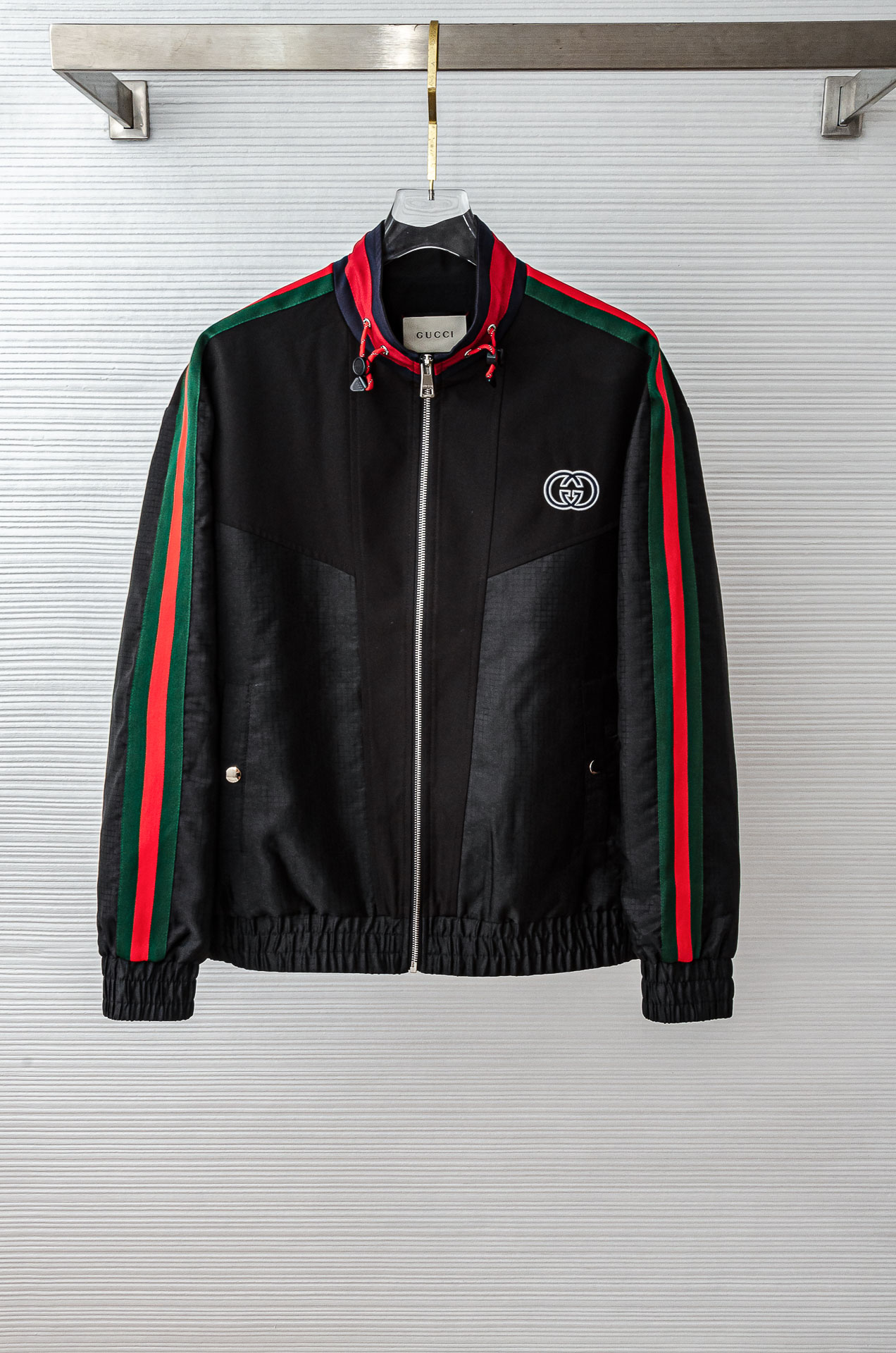 Gucci Letter Print Stand Collar Jacket - Stylish & Comfortable Outerwear 2 o 1j3h94v7t1lv11rgdsnd6mb1m6g0