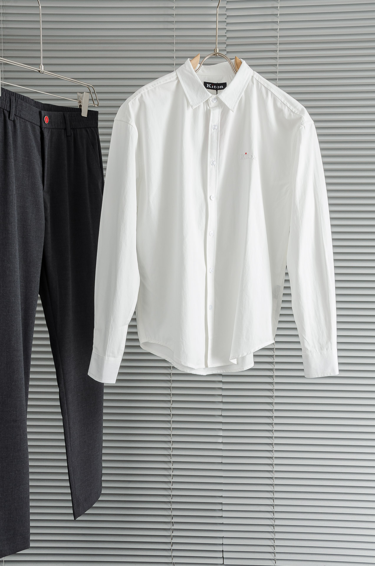 New#kiton 2025最新男士牛津布长袖衬衫，香港贸易公司货，纯正洋行渠道，品相完美如斯，高端意大