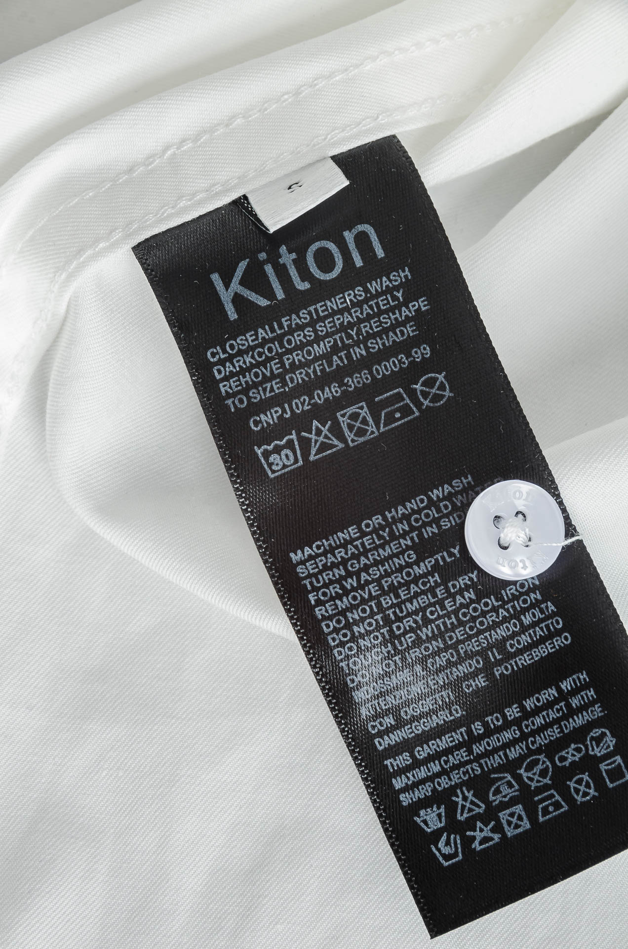 New#kiton 2025最新男士牛津布长袖衬衫，香港贸易公司货，纯正洋行渠道，品相完美如斯，高端意大