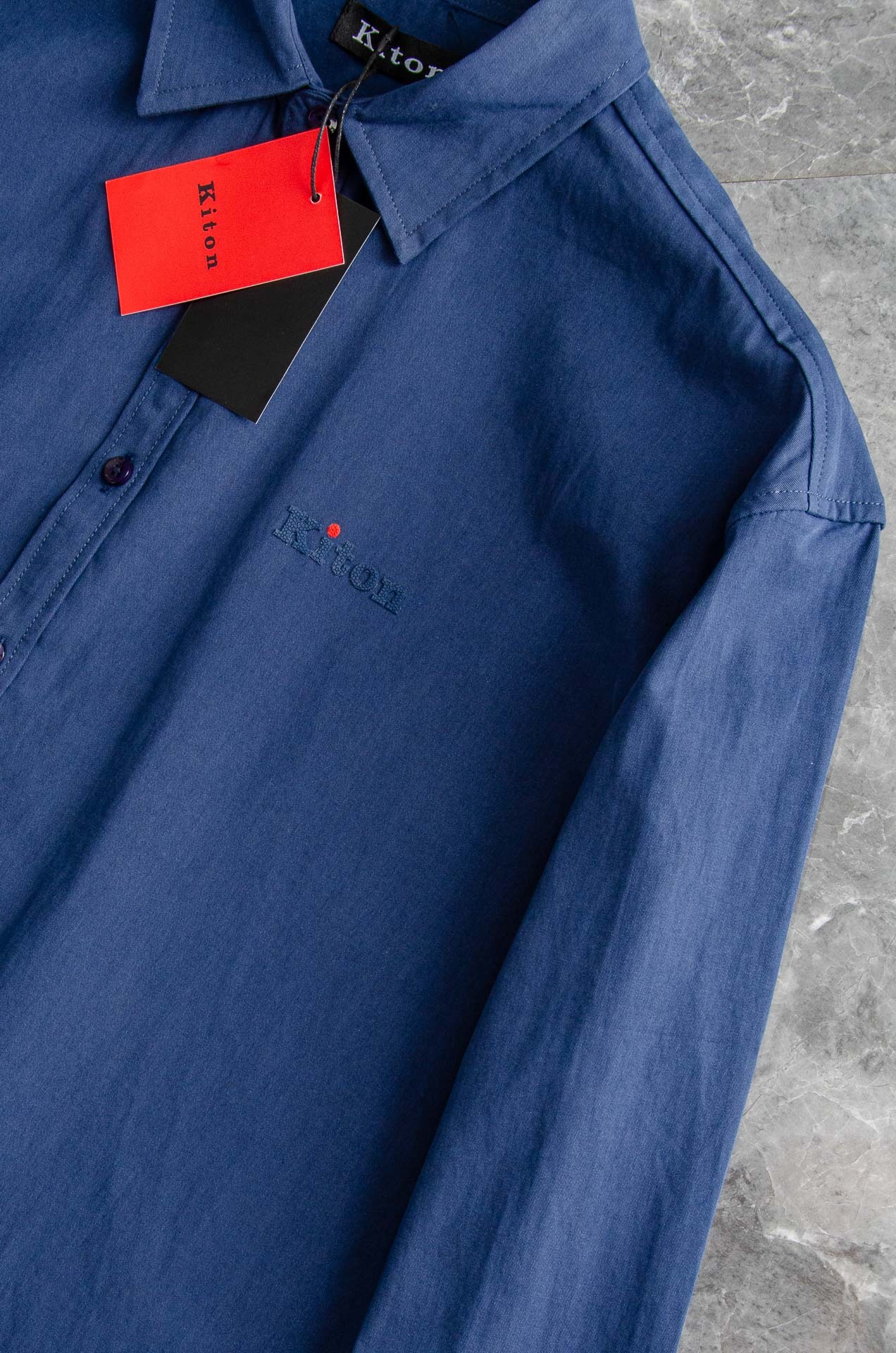 New#kiton 2025最新男士牛津布长袖衬衫,香港贸易公司货,纯正洋行渠道,品相完美如斯,高端意大