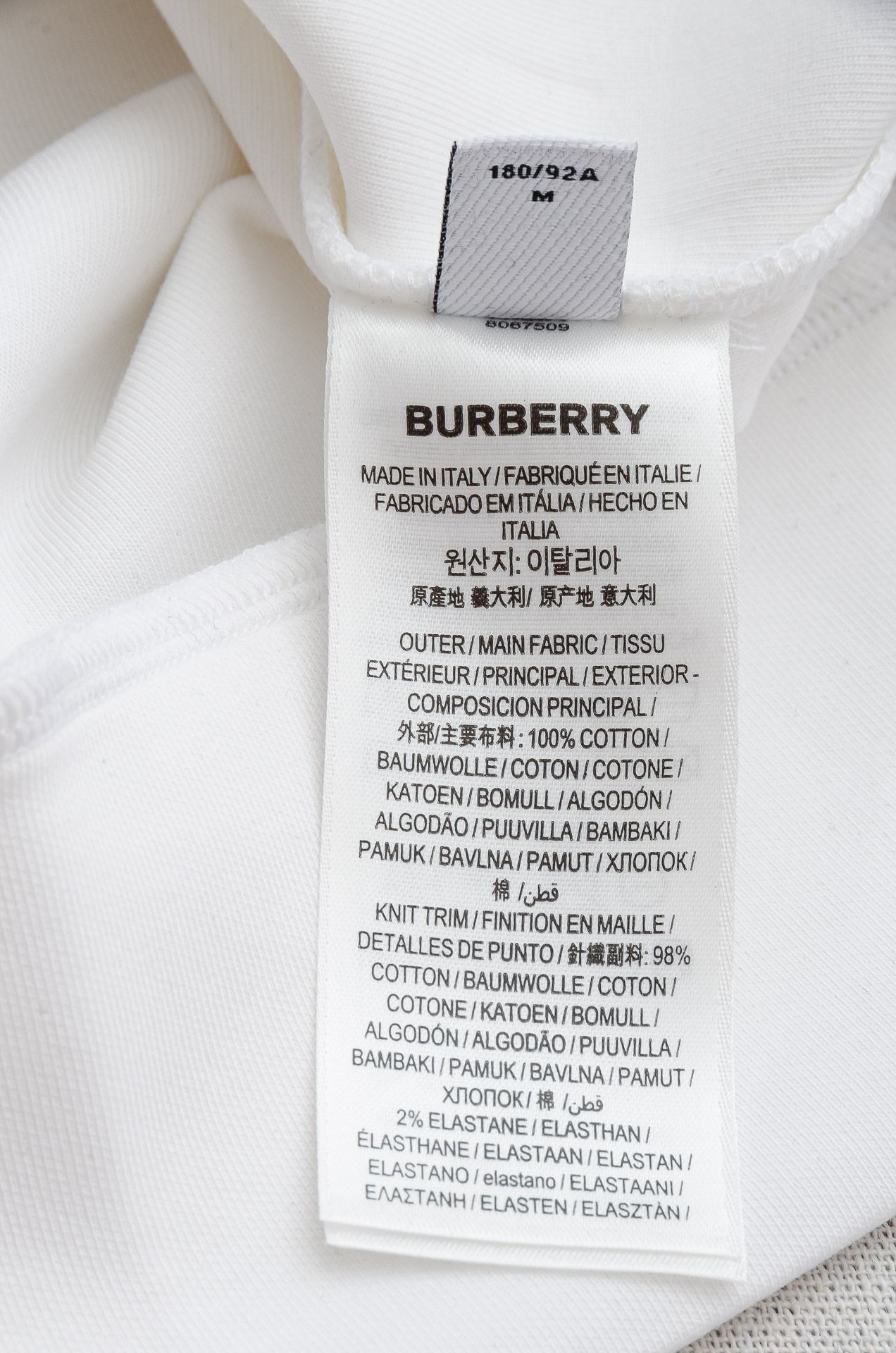 BURB#ERRY 巴/宝莉2026FW圆领长袖男士套头卫衣#质感硬朗挺拔有型，版型立体不易起皱，上身舒