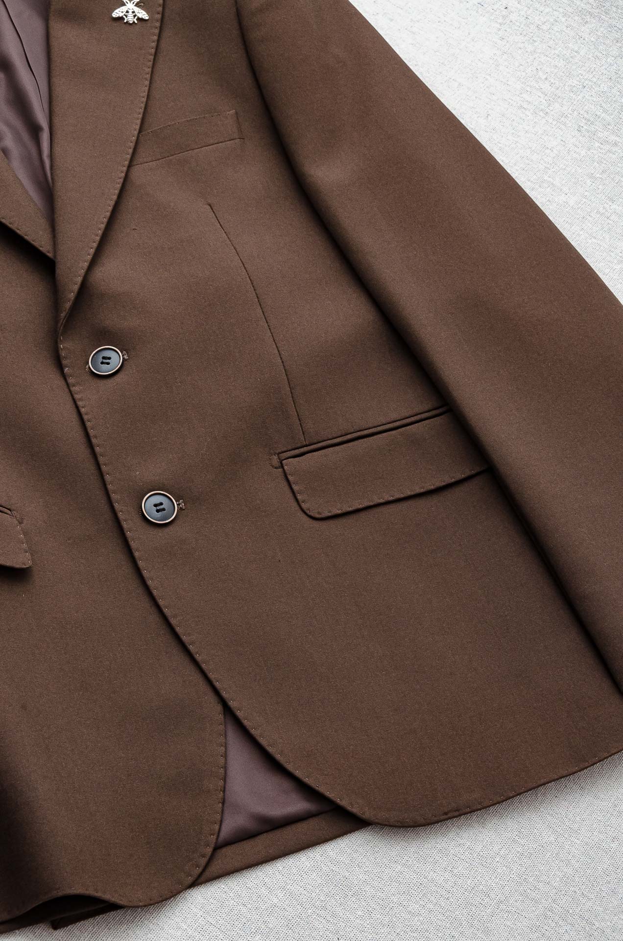 Gucc*i 2025FW新品 【整套出售/不拆分搭配码数】得体的西装在许多人的心中绝对占有很重要的地位