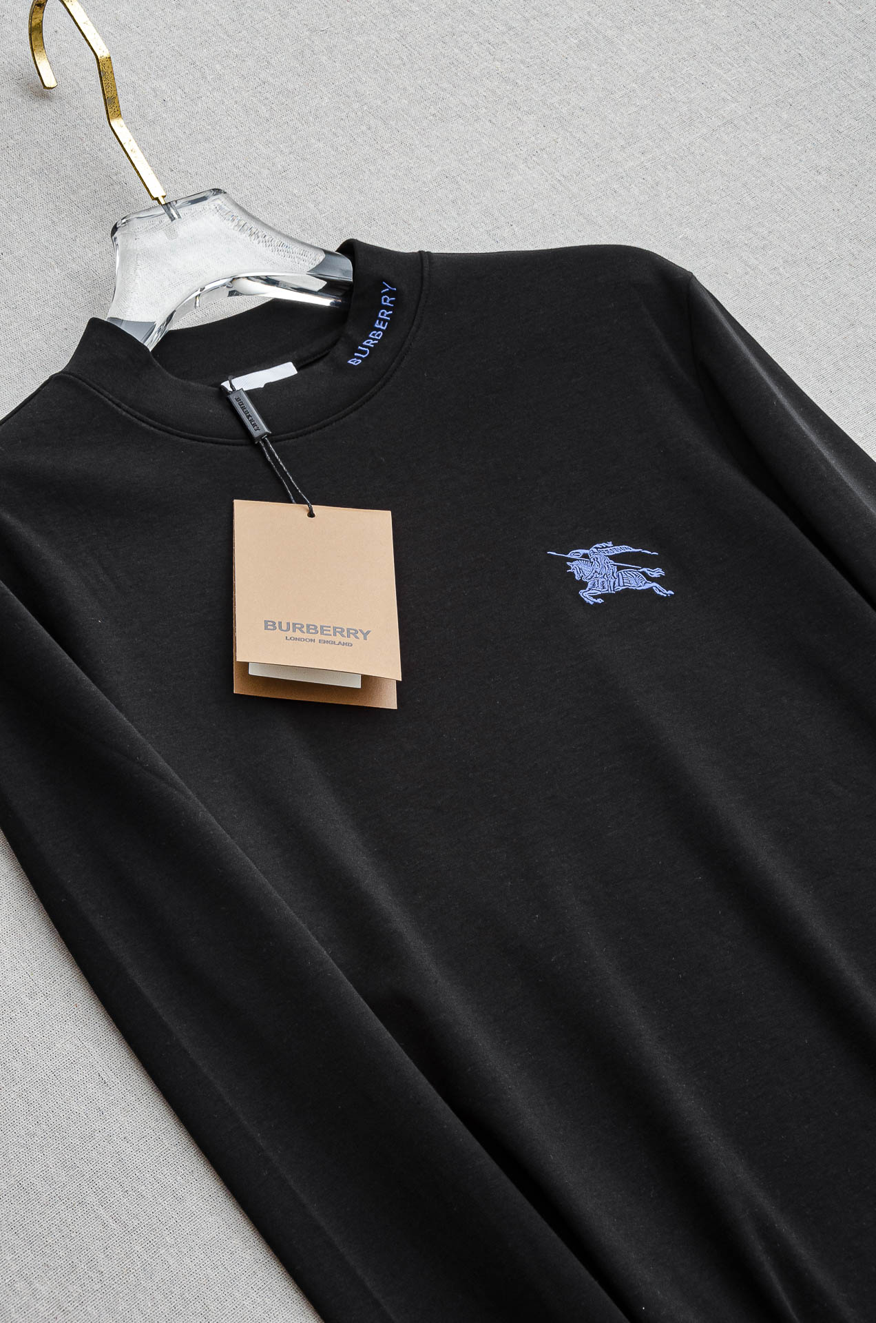 bbr 25FW秋冬新款 立体刺绣男士长袖T恤衫#把重心都放在了面料上，出口海外的订单，客供进口精选42