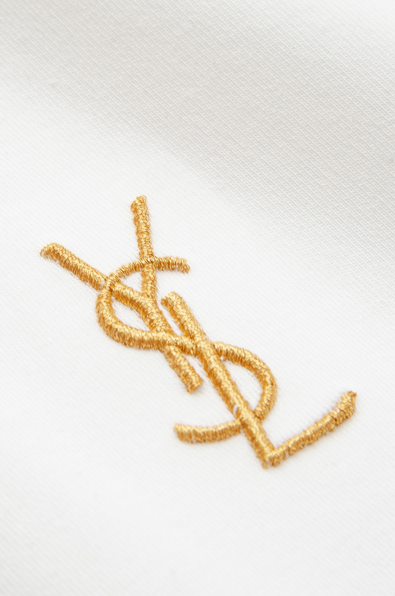 YSL25FW秋冬新款 立体刺绣男士长袖T恤衫#把重心都放在了面料上，出口海外的订单，客供进口精选42%