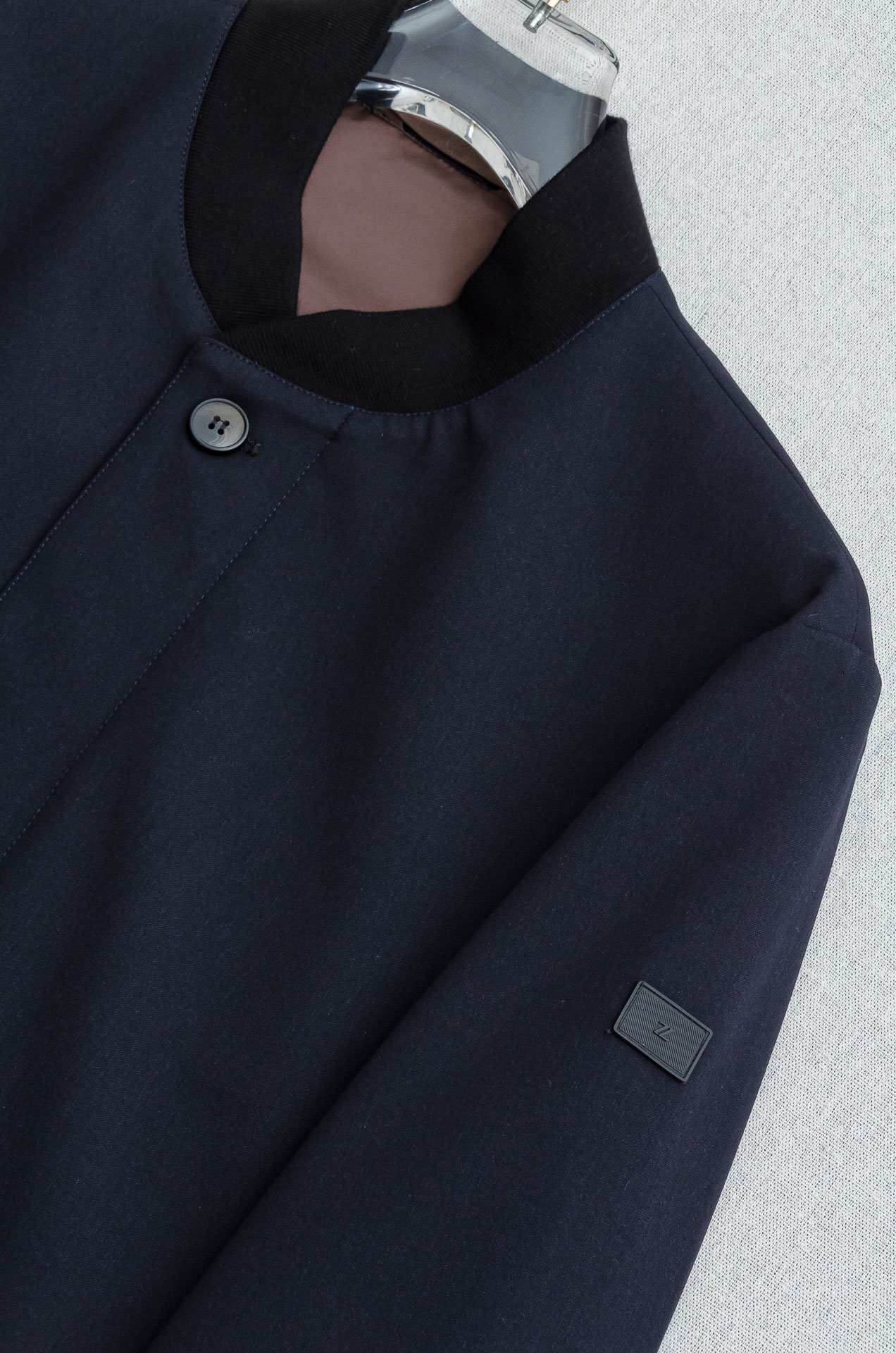 zegna 2025Fw最新男士休闲夹克外套#上身十分的舒适，质感超级的细腻且柔软！休闲商务都可以完美的