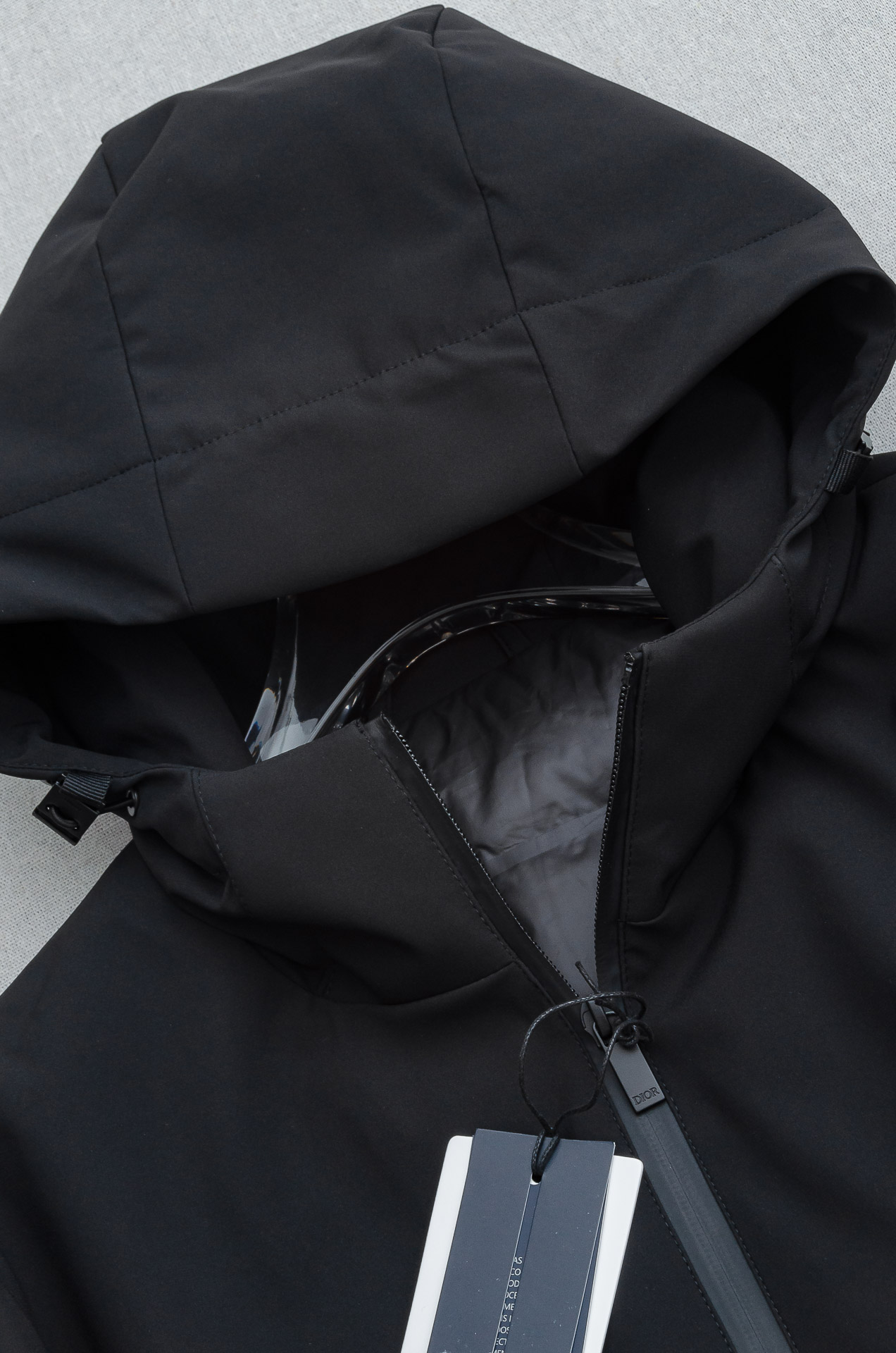 Dio*r 迪/奥 5️⃣ 25FW最新白鹅绒填充连帽男士羽绒服外套#填充物:90% 白鹅绒 10%羽毛